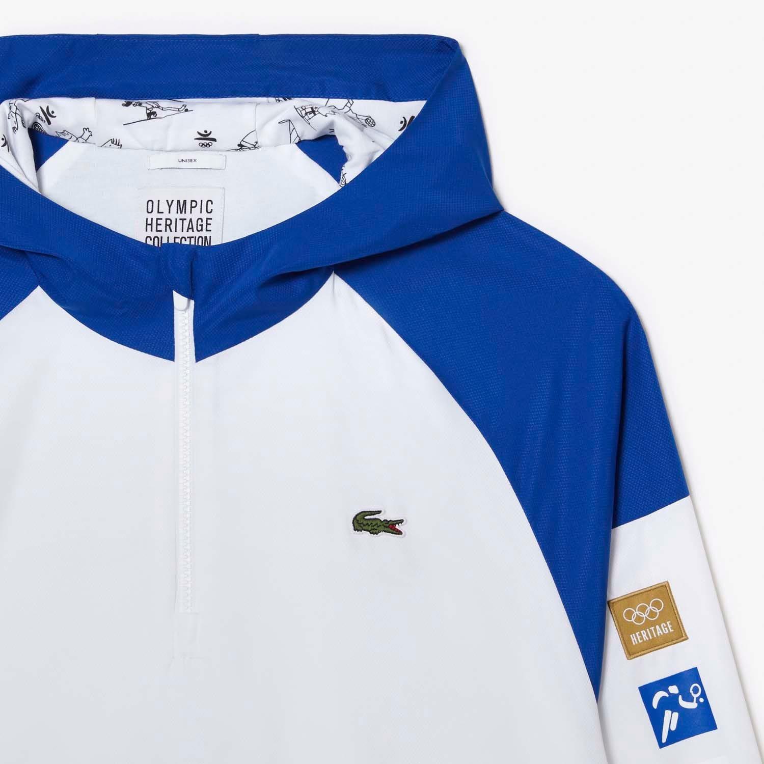 Blue - Lacoste - Barcelona Olympics Windbreaker Jacket - 5