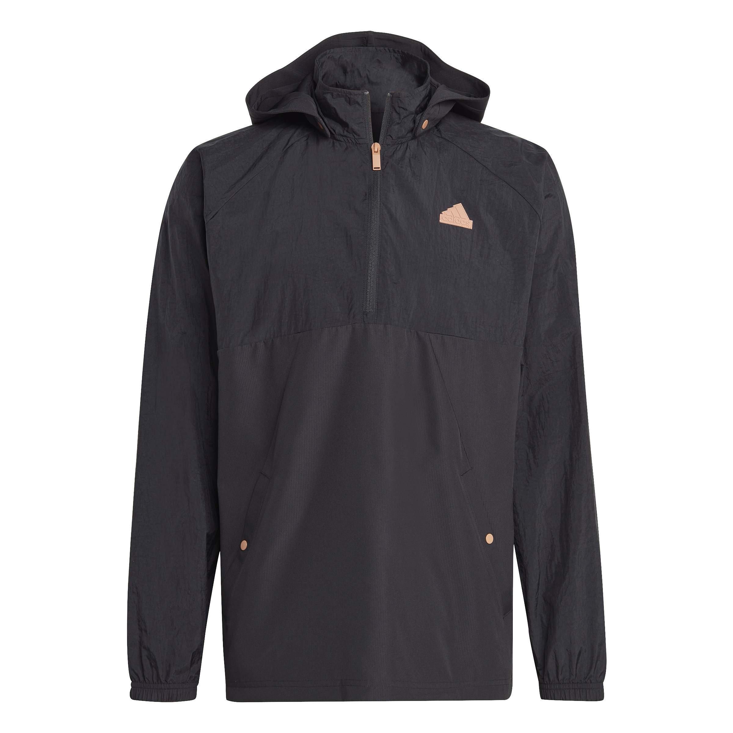 Black - adidas - Lift Your Mind Windbreaker Jacket - 1