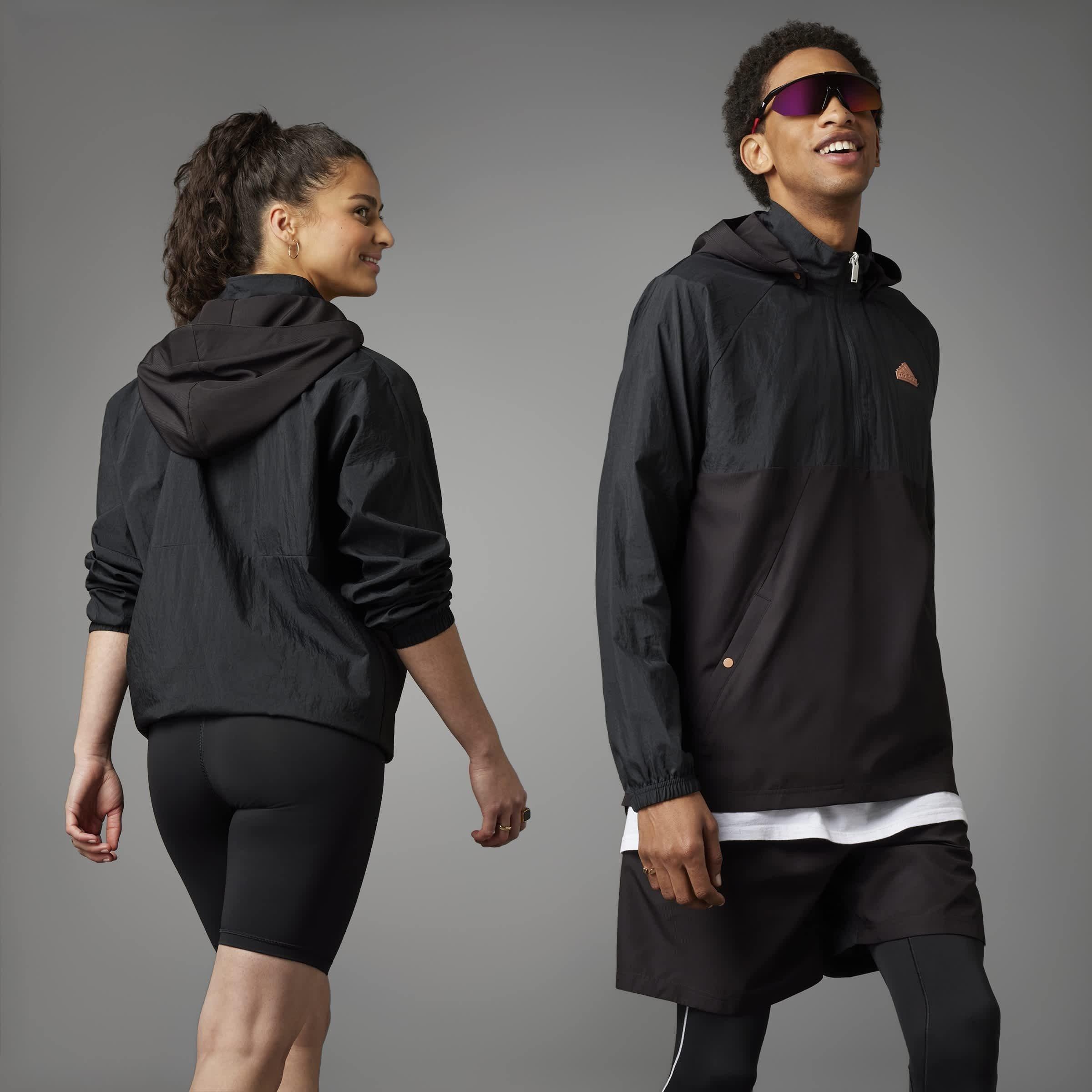 Zwart - adidas - Lift Your Mind Windbreaker Jacket - 2