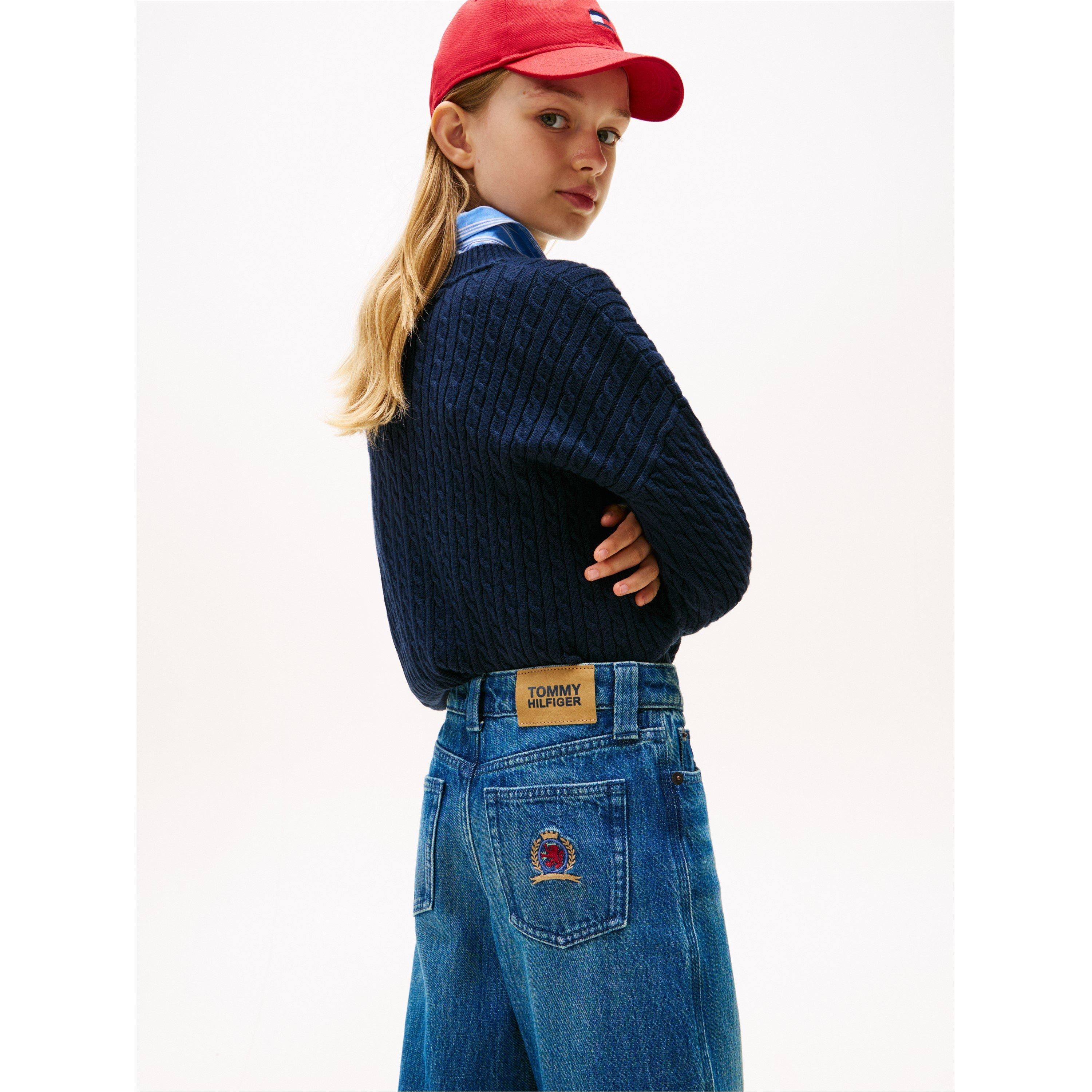 Vintage 1CD - Tommy Hilfiger - Kids' Mabel Wide Leg Jeans - 3