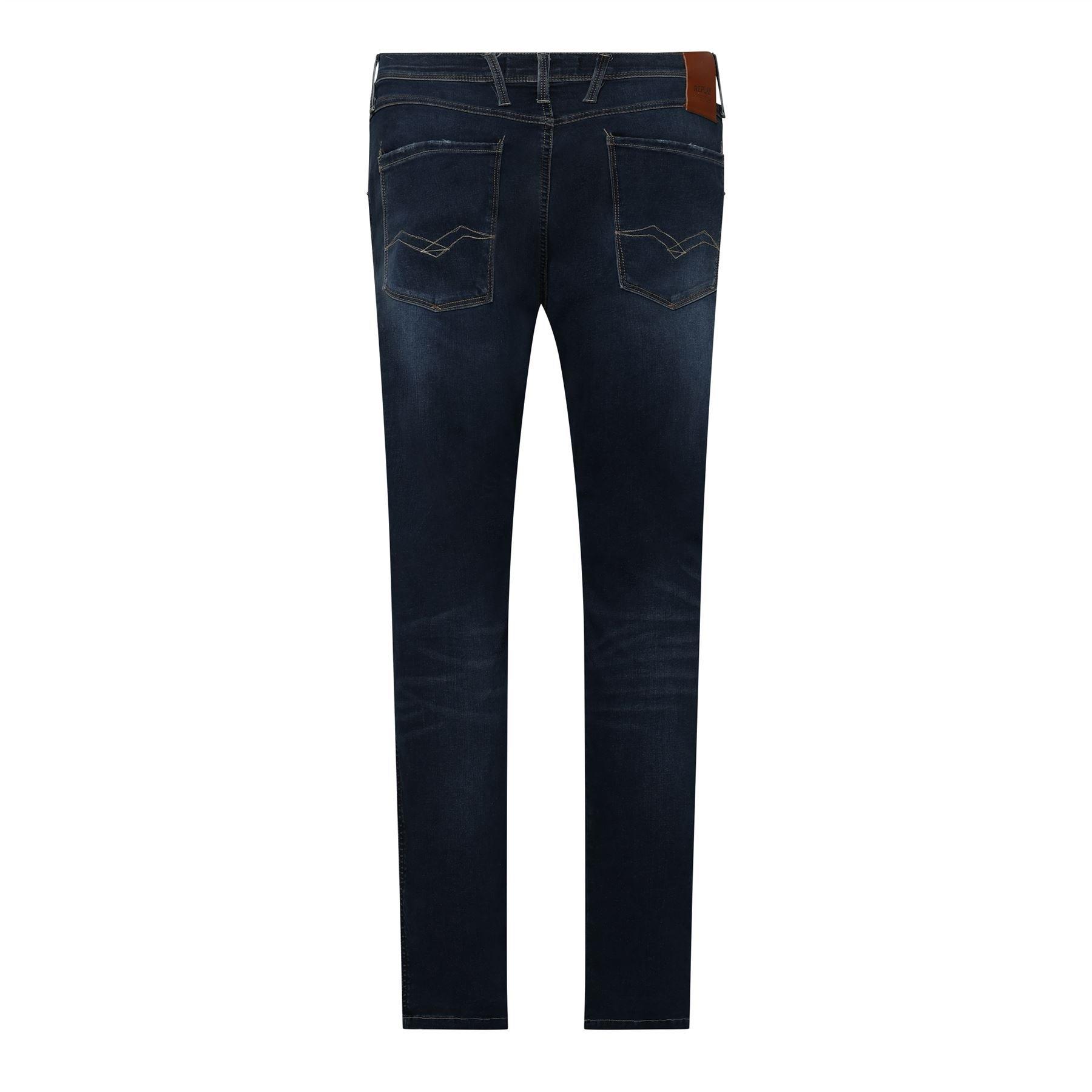 Blue - Replay - Anbass Slim-Fit Jeans - 2