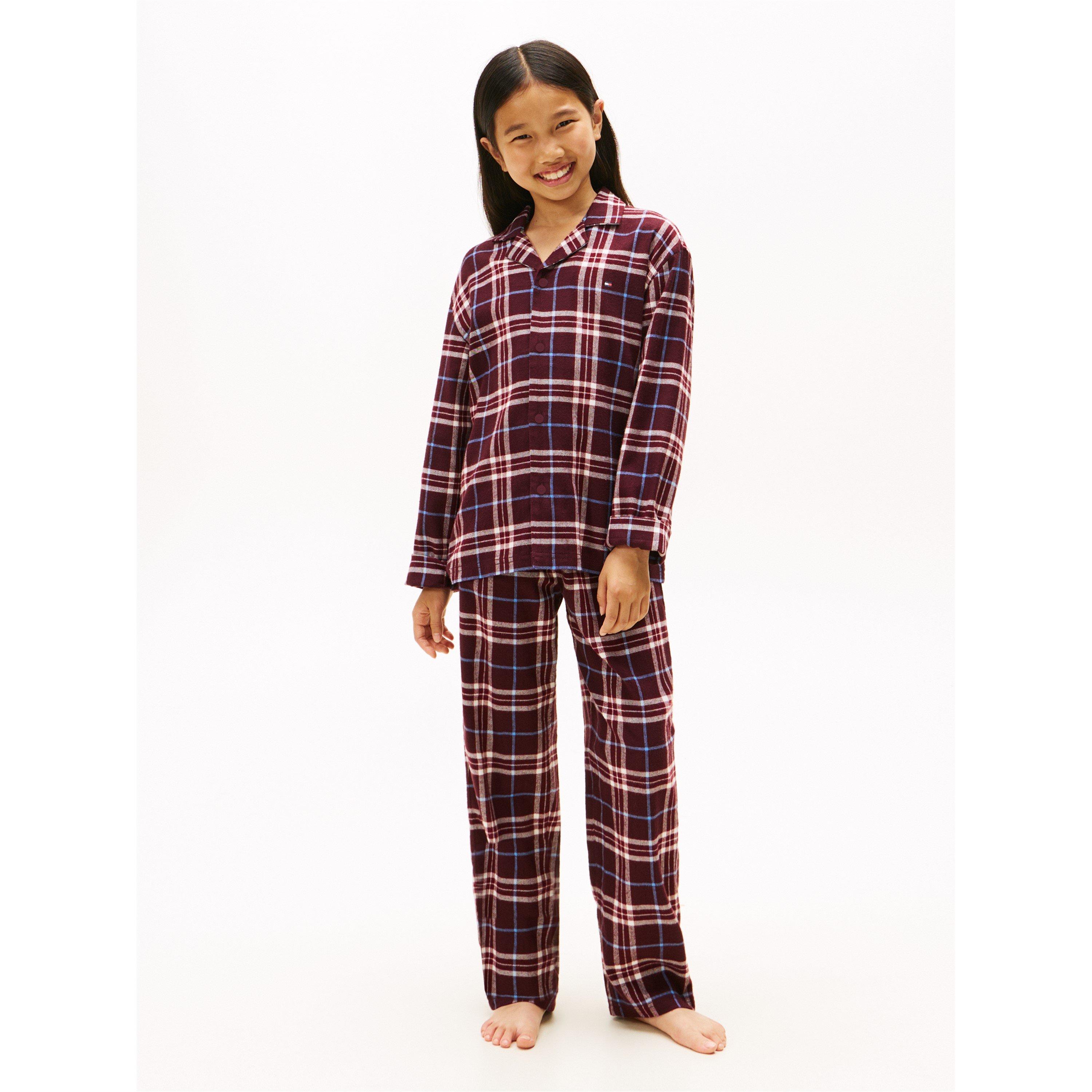 Tartan 0KQ - Tommy Hilfiger - Unisex Kids' Printed Long-Sleeve Pyjama Set - 2