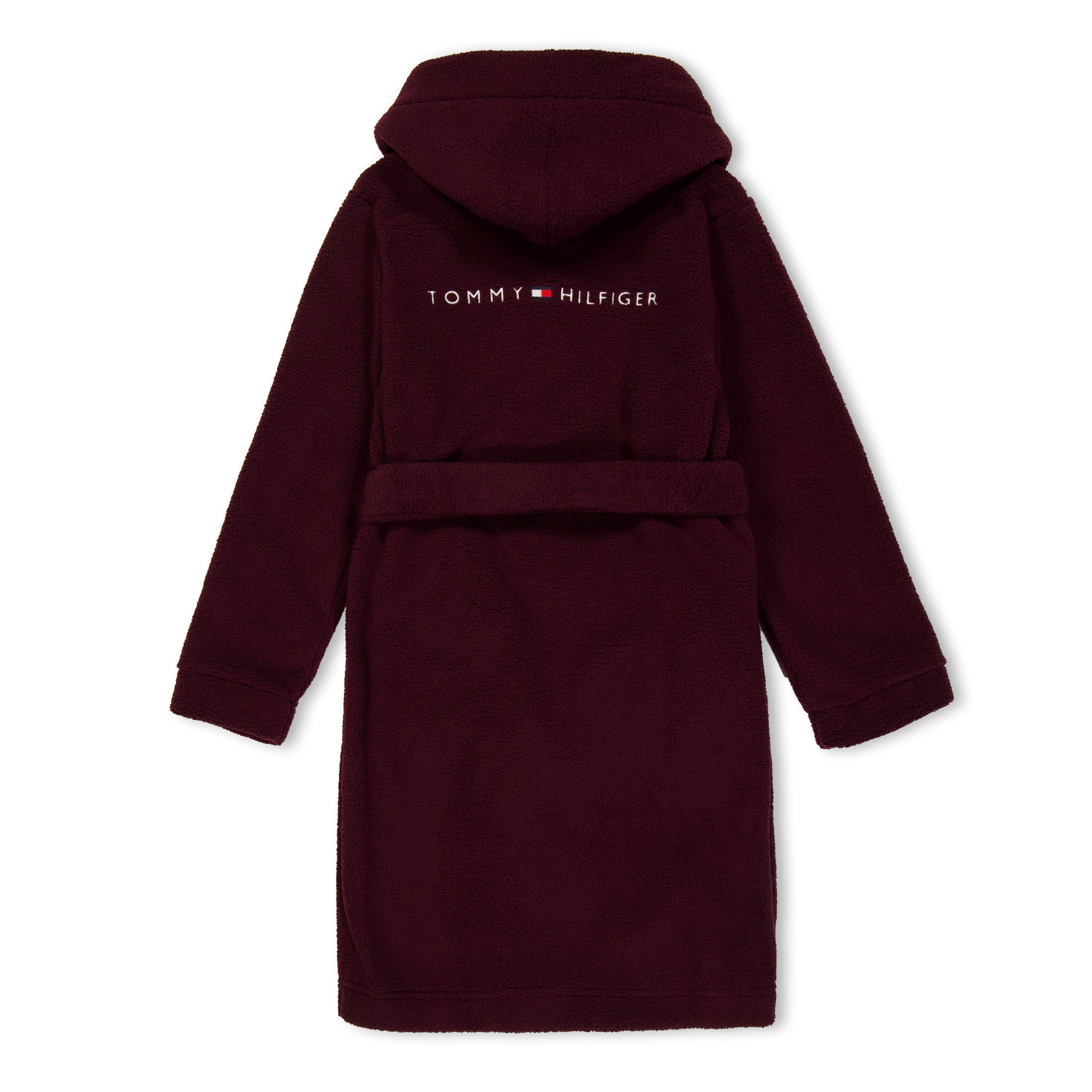 Burgundy XIH - Tommy Hilfiger - Tommy Sherpa Robe Jn54 - 2