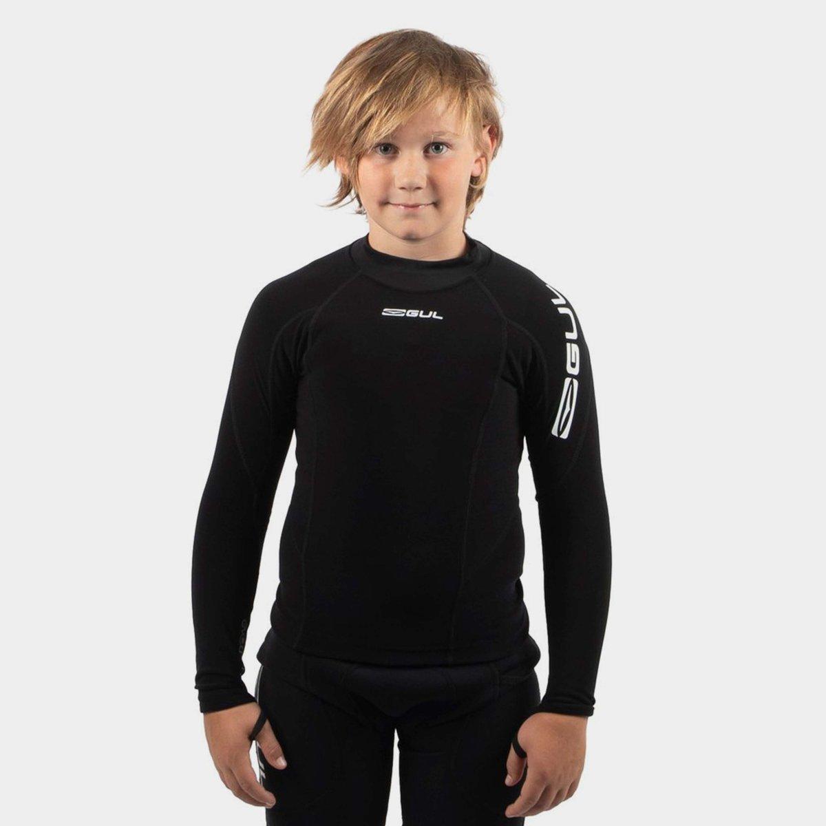 JUNIOR EVOTHERM FLATLOCK LONG SLEEVE THERMAL