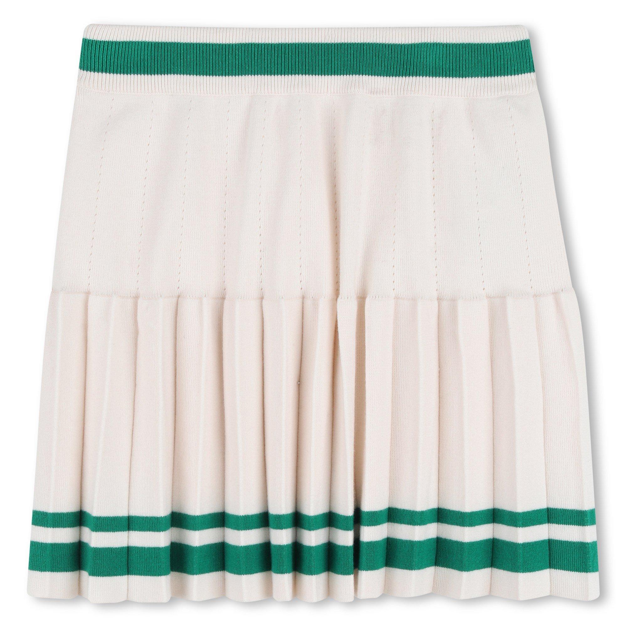 Kids Around Girls Knitted Skirt - Cream - 8Y