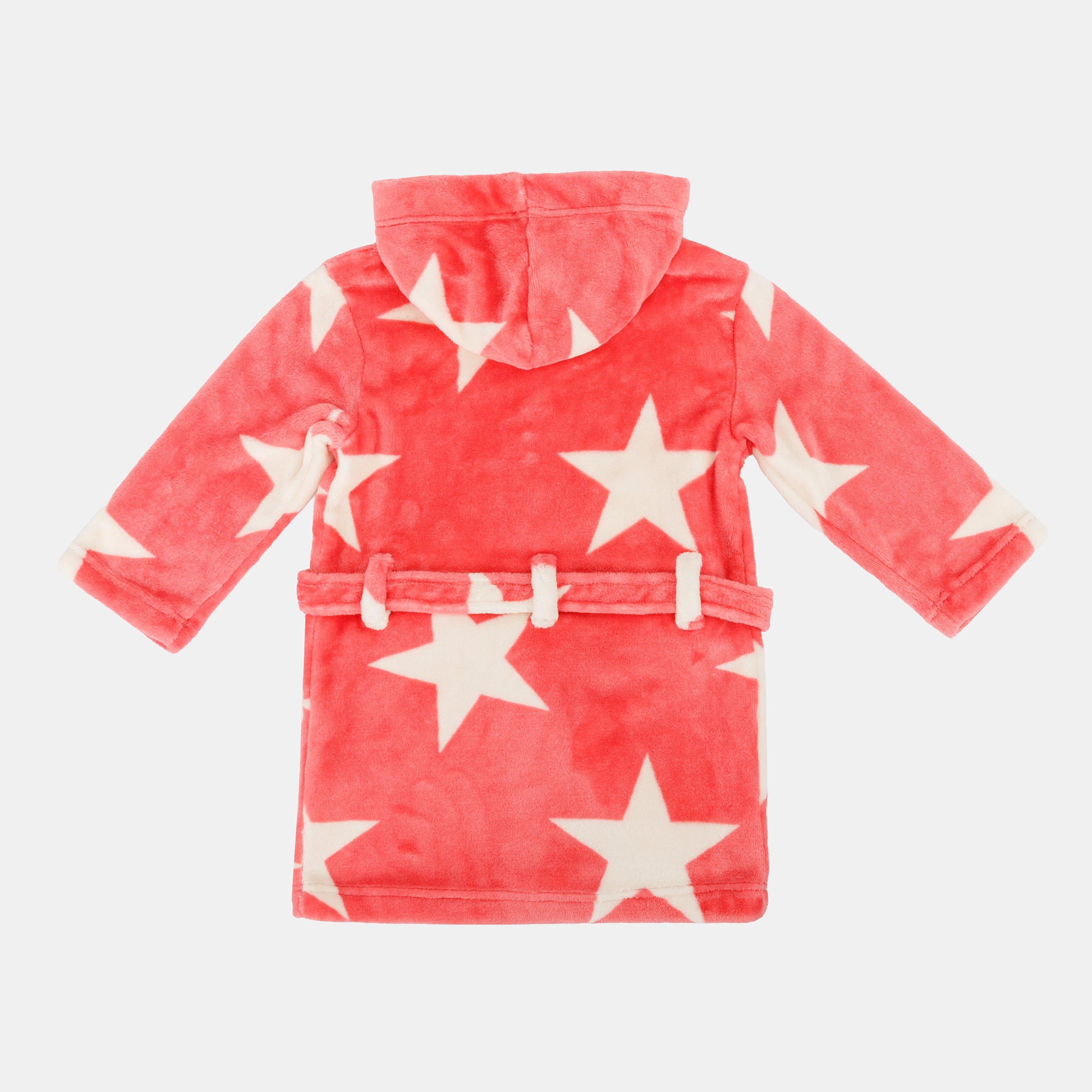 Pink - Star - Infant Robe Girls - 2