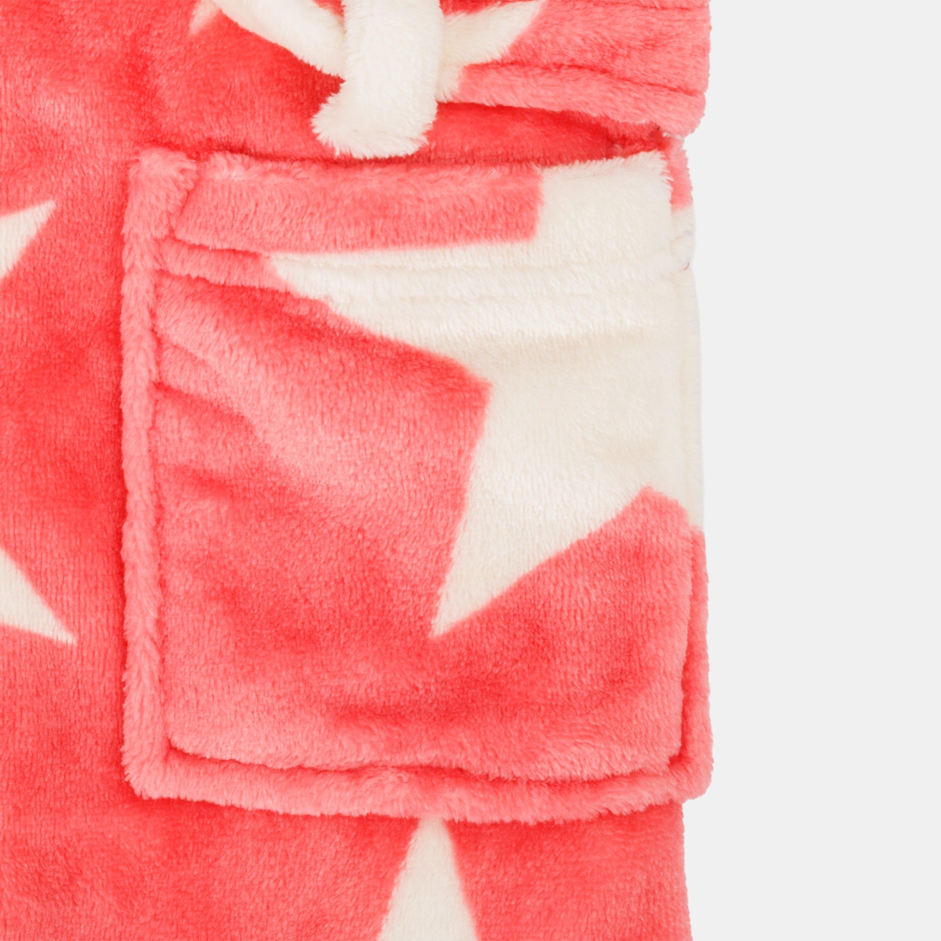 Pink - Star - Infant Robe Girls - 4