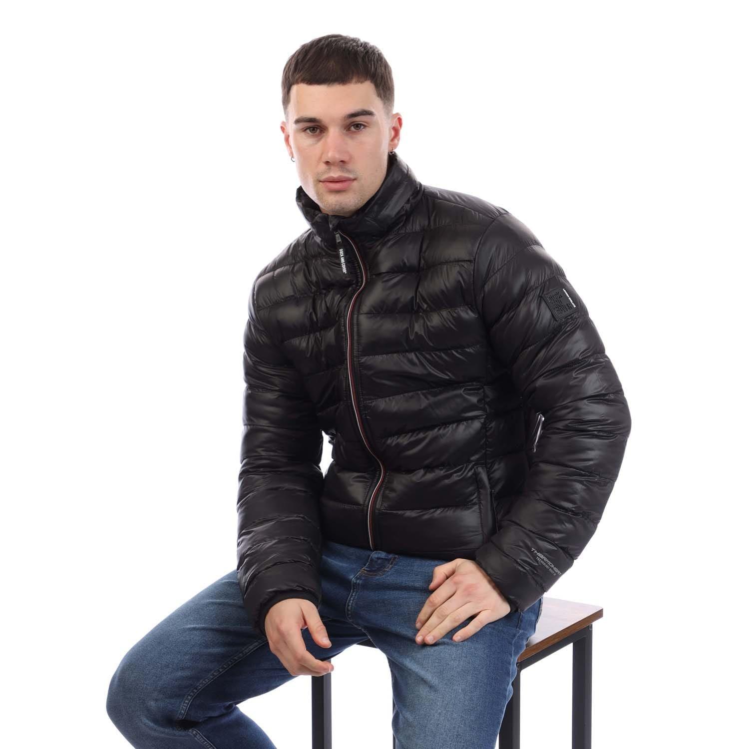 Black - Duck and Cover - Shemmy Two Quilted Jacket - 4