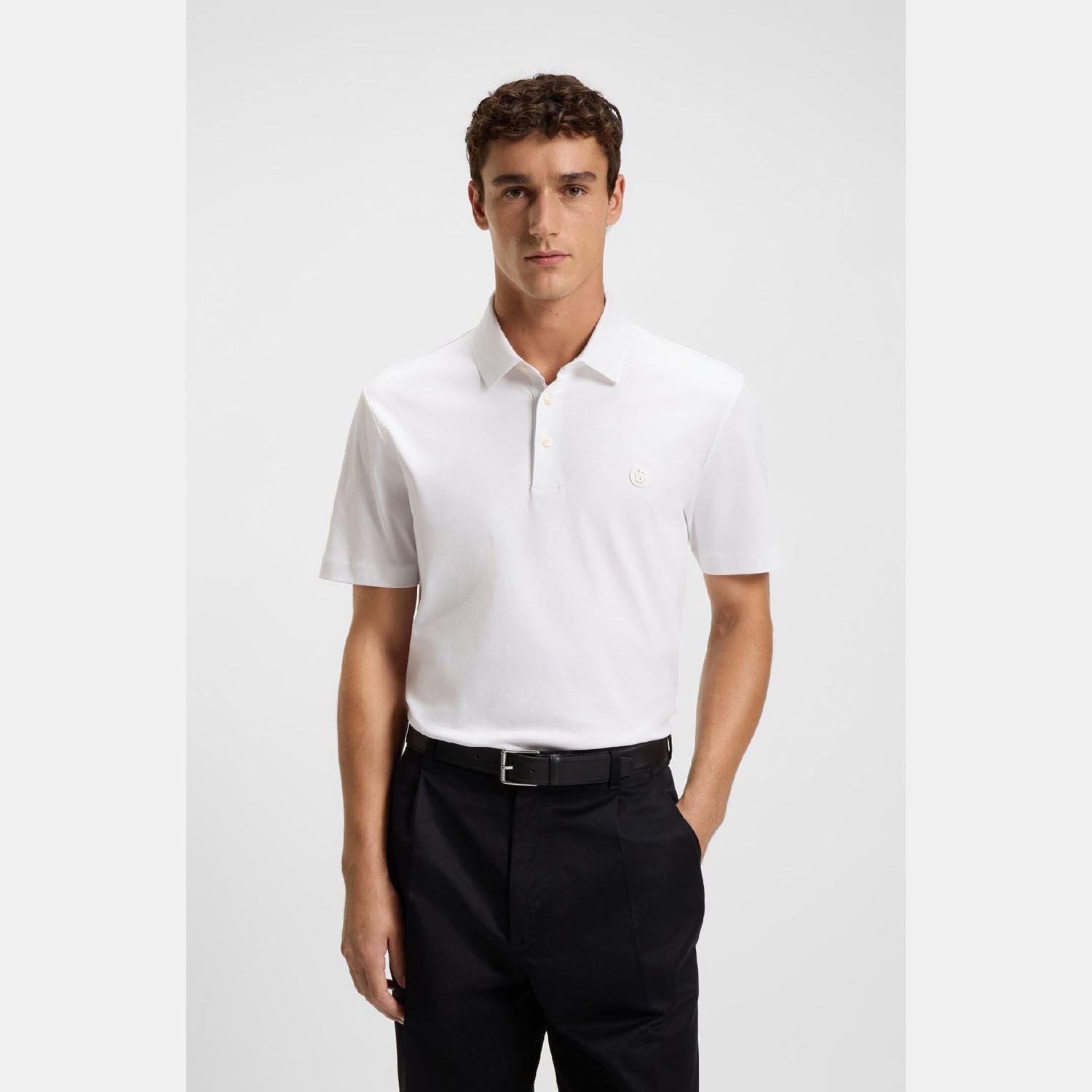 Natural - Boss - C-Parris Double Monogram Polo Shirt - 2