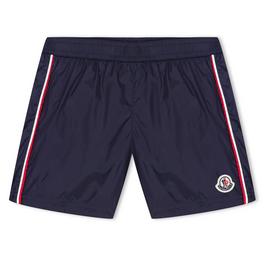 Moncler Logo Swim Shorts Juniors