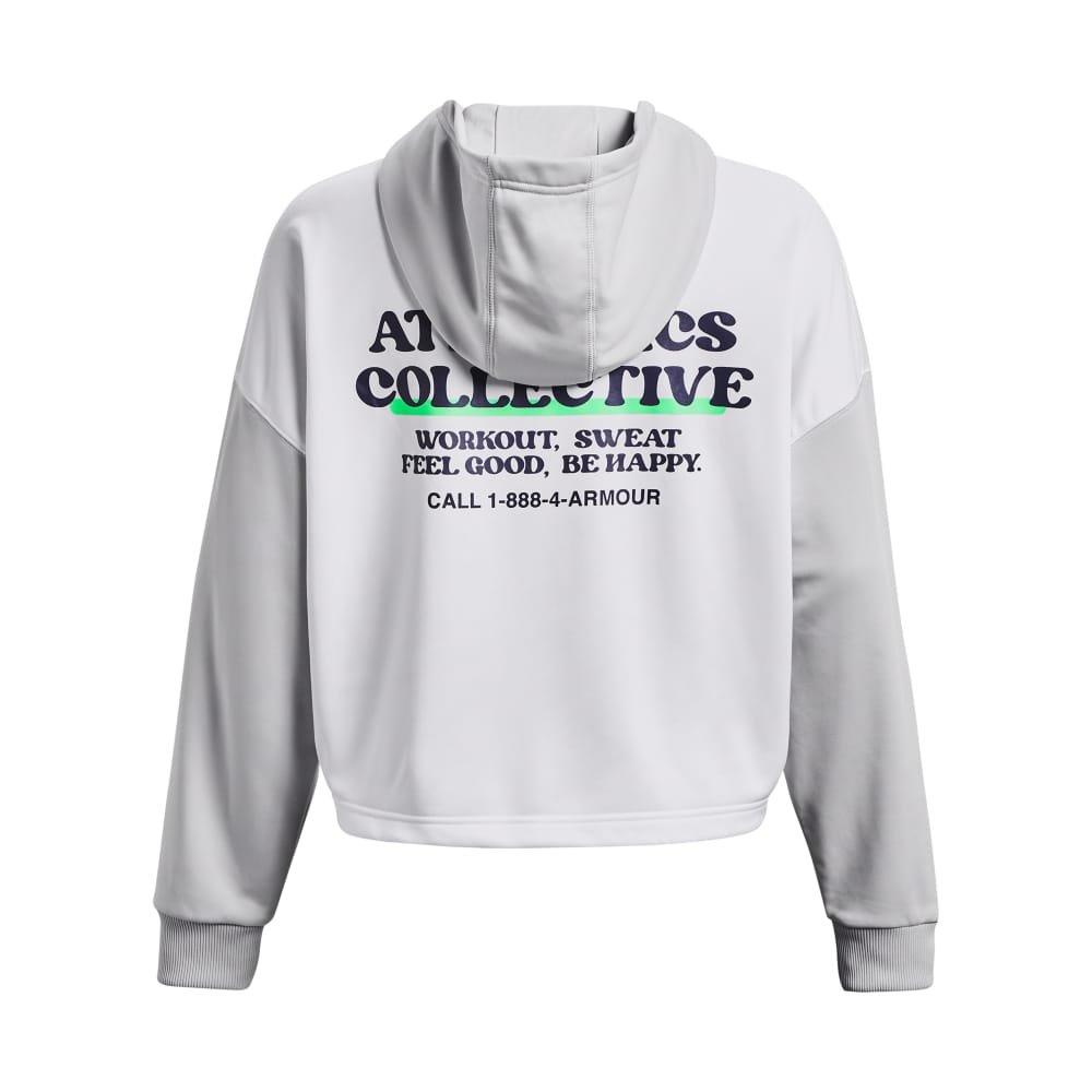 White - Under Armour - Armour Fleece Hoody - 2
