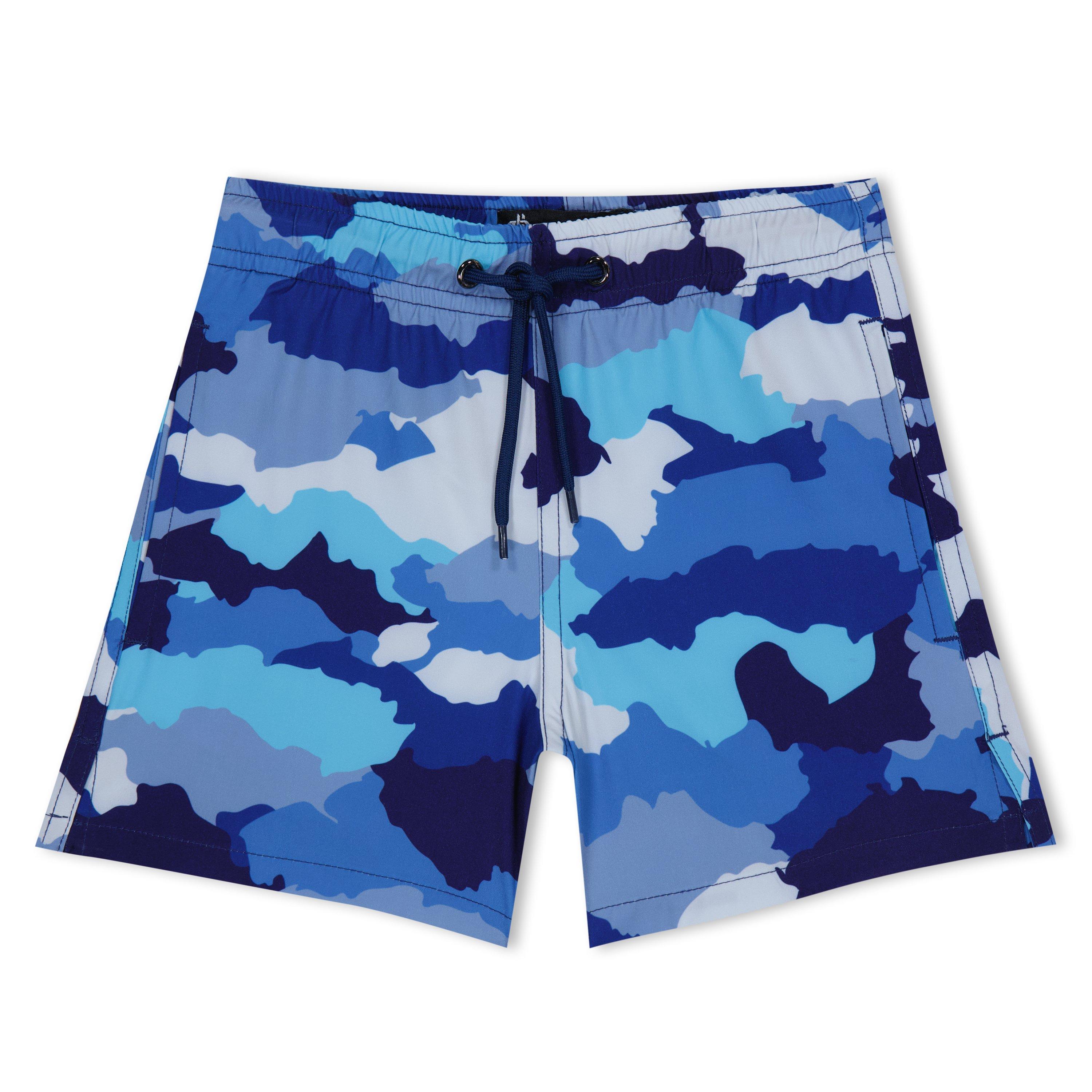 Moda Bandidos Kids' Camo Swim Shorts