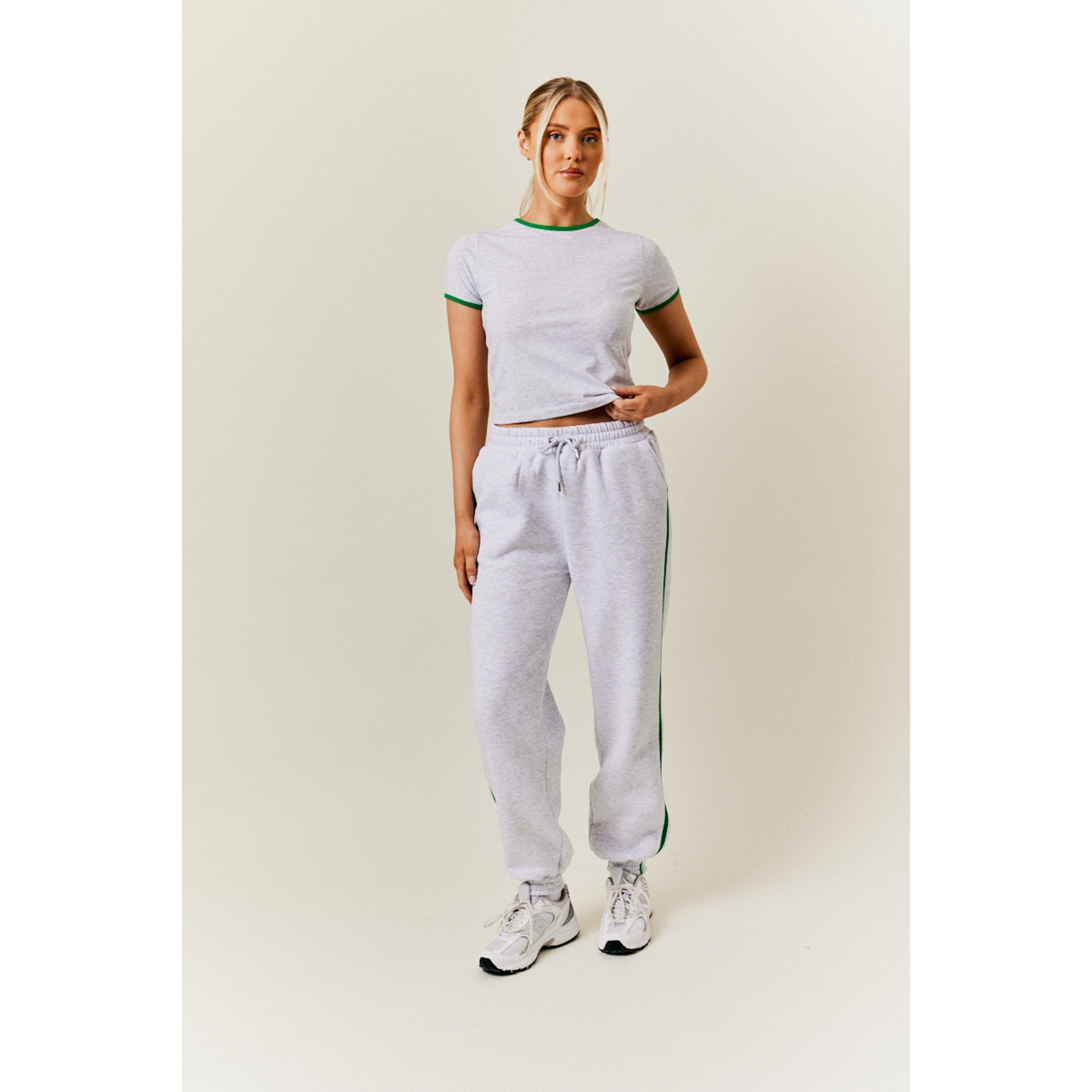 Grey - fITS - Grey Fits Sport Cuffed Jogger - 1