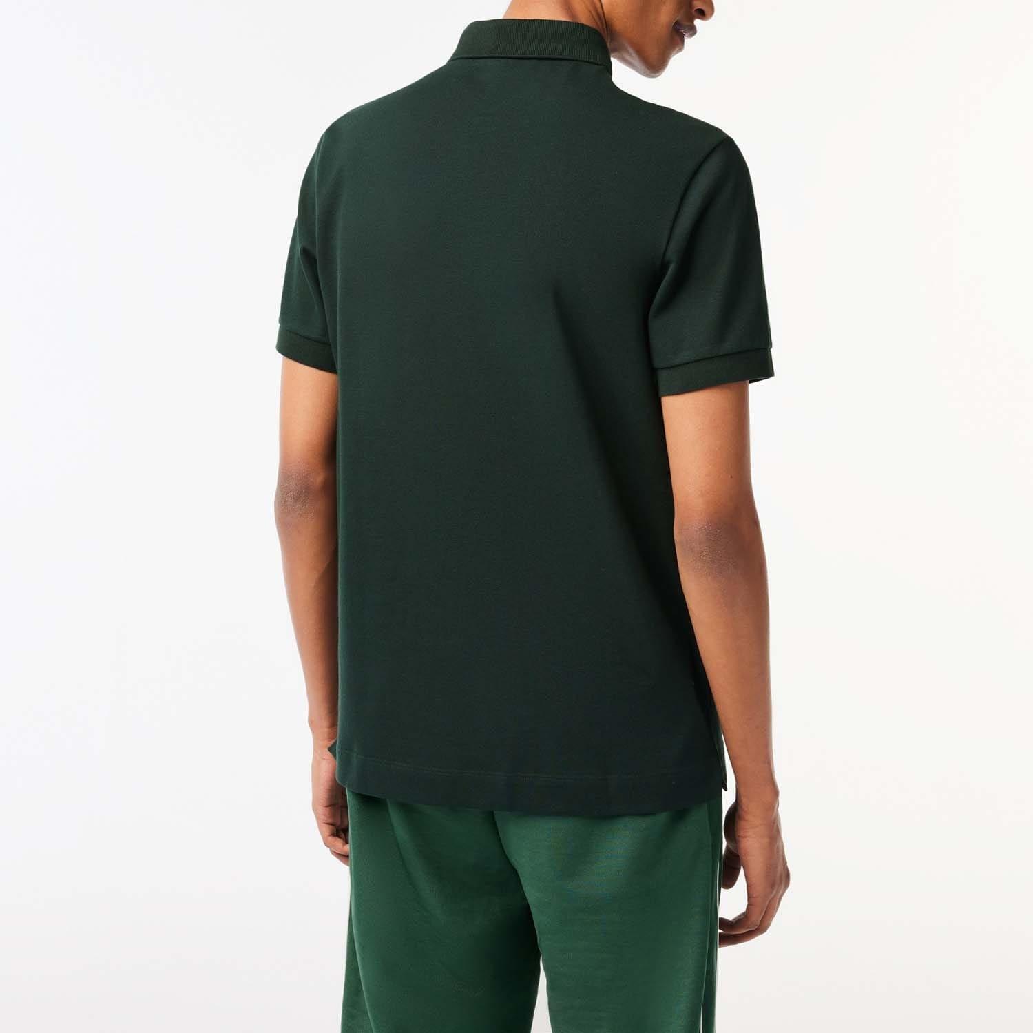 Green - Lacoste - Regular Fit Paris Stretch Piqu¿ Polo Shirt - 2