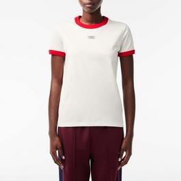 Lacoste Slim Fit Cotton Tennis T Shirt