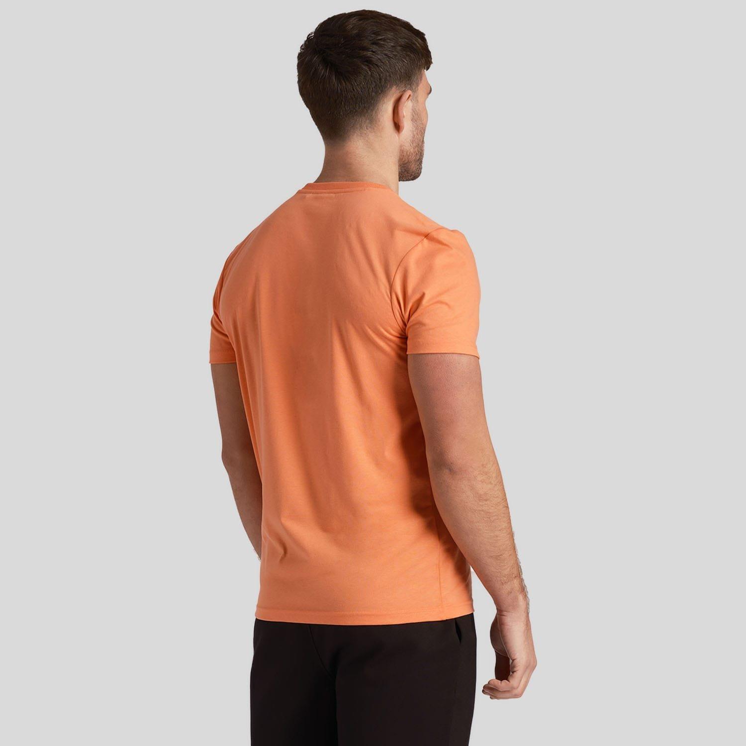 Coral - Lyle and Scott - Martin Short Sleeve T-Shirt - 3