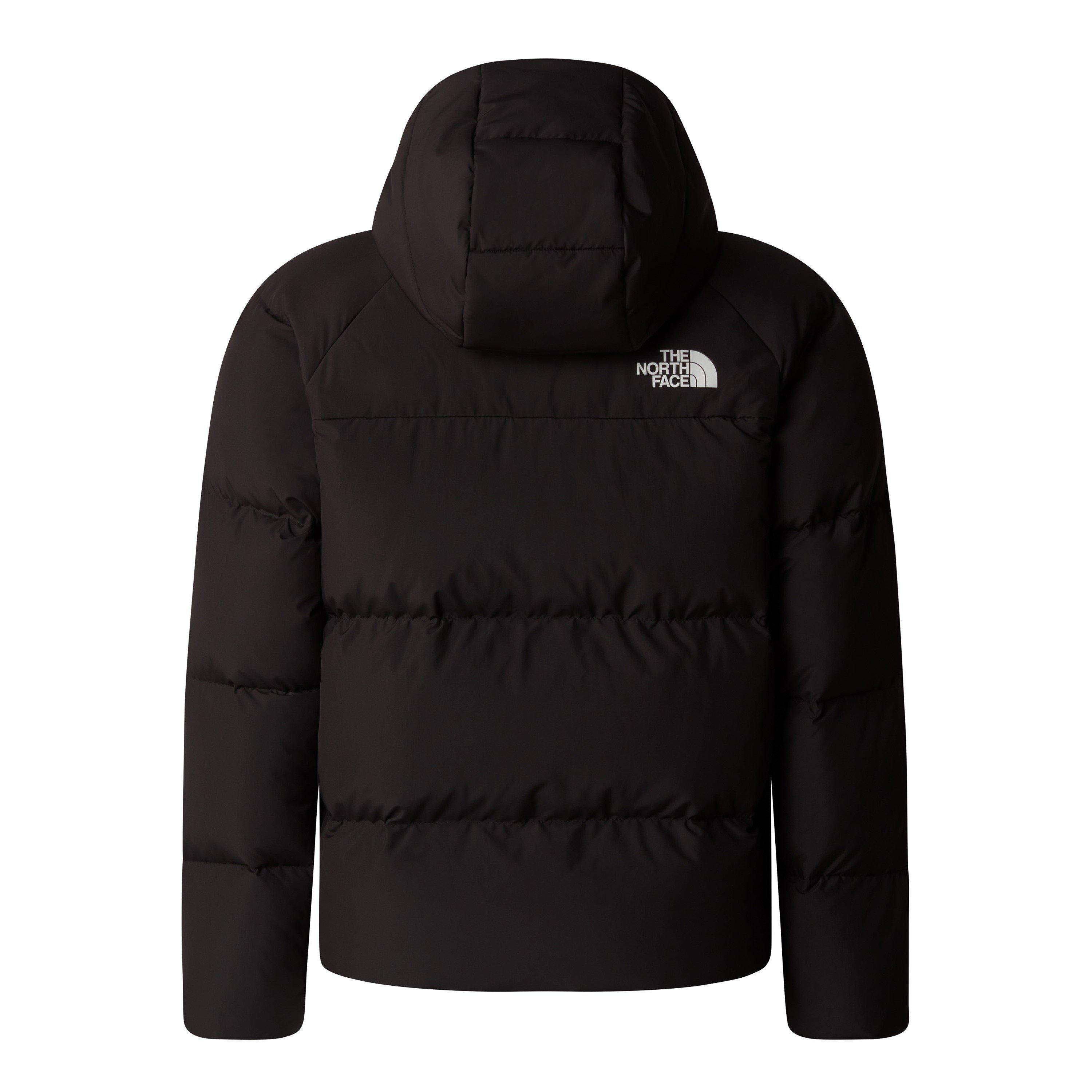 TNF Black JK3 - The North Face - Unisex Kids'  Down Hooded Water-Repellent Short Puffer Jacket - 2