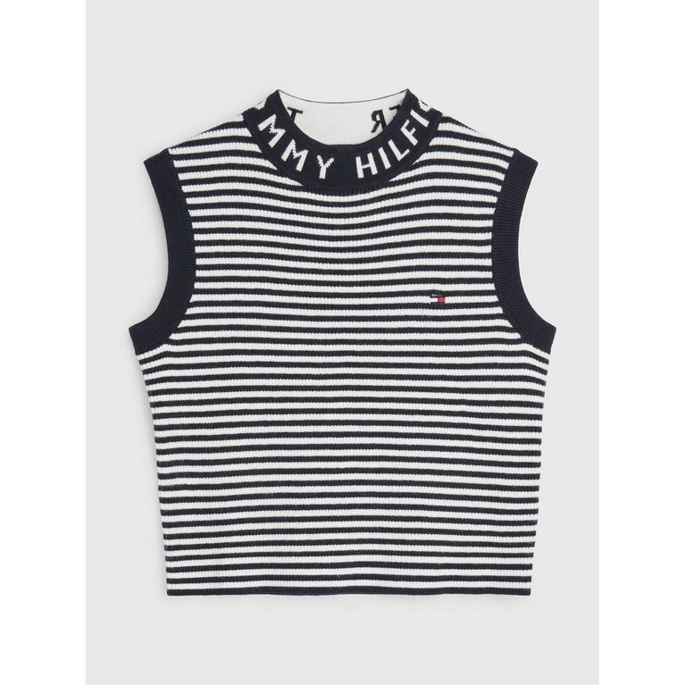 Modes de paiement - Tommy Hilfiger - Branded Ribbed Sleeveless Top - 1