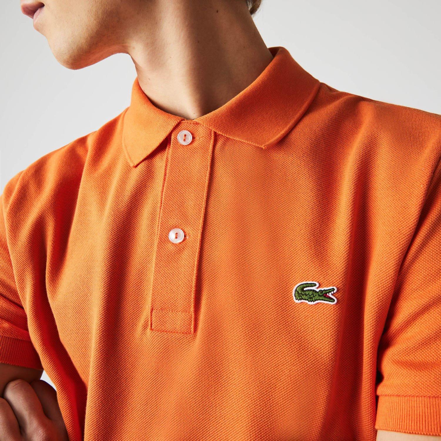 Orange - Lacoste - Slim Fit L.12.12 Piqu¿ Polo Shirt - 6