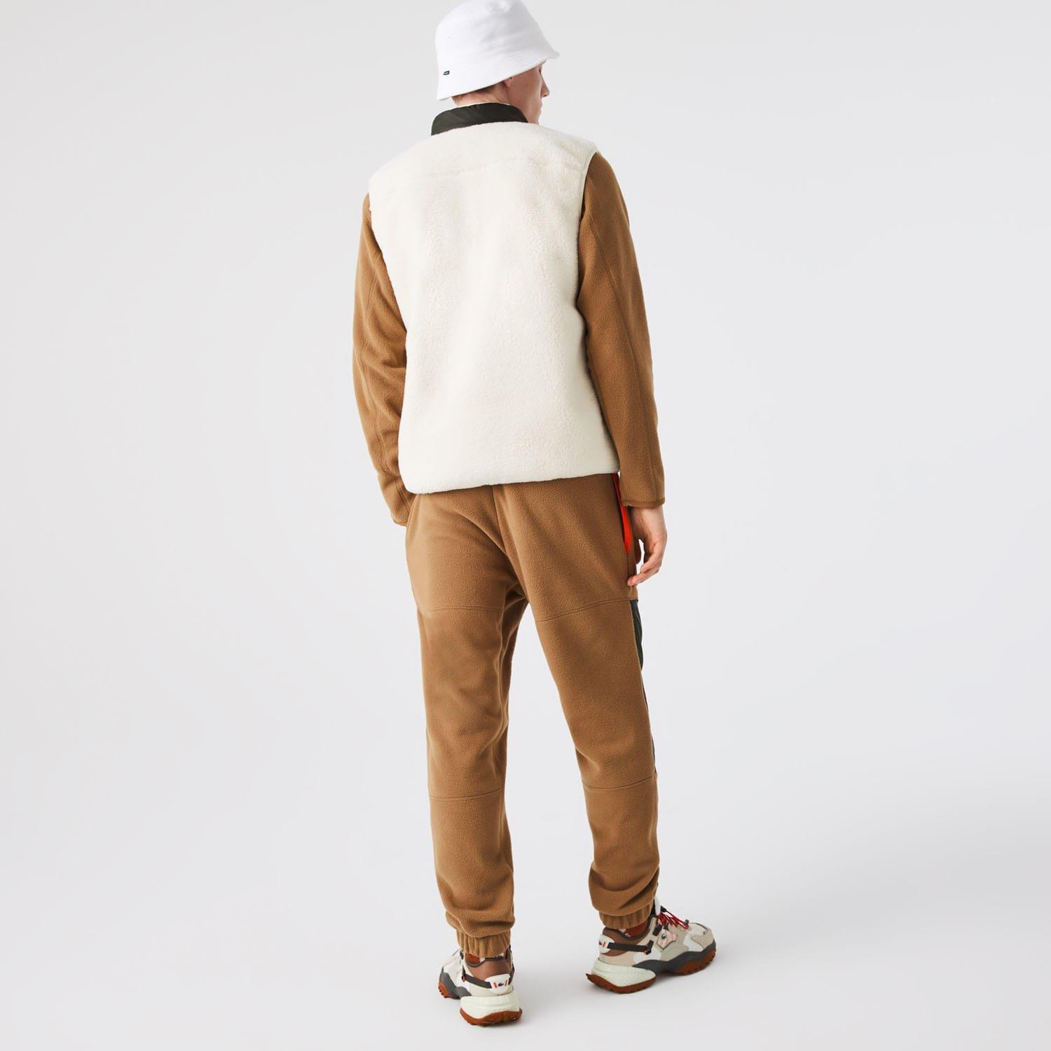 Brown - Lacoste - Sherpa Joggers - 2