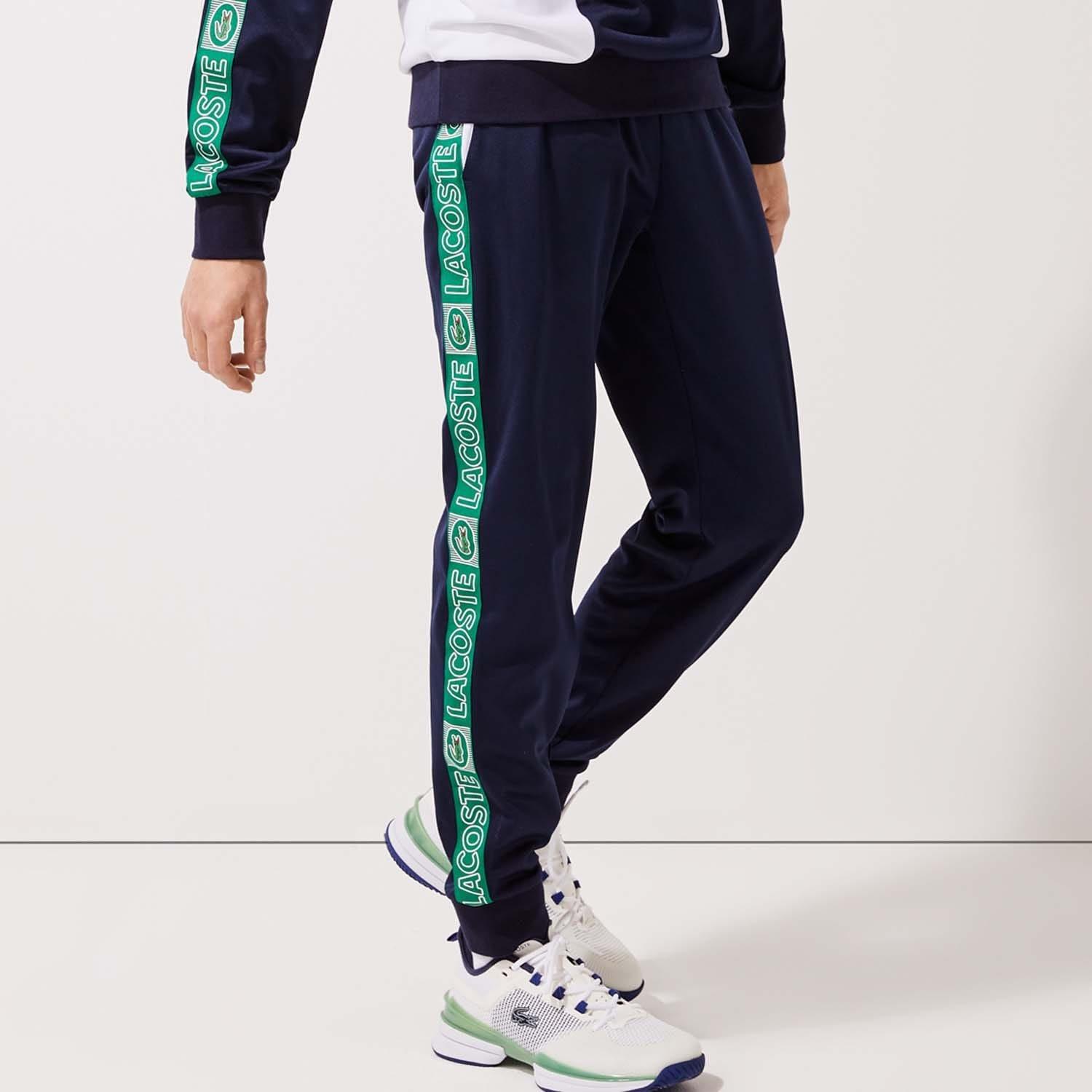 Blue - Lacoste - Sport Branded Bands Tracksuit Bottoms - 2