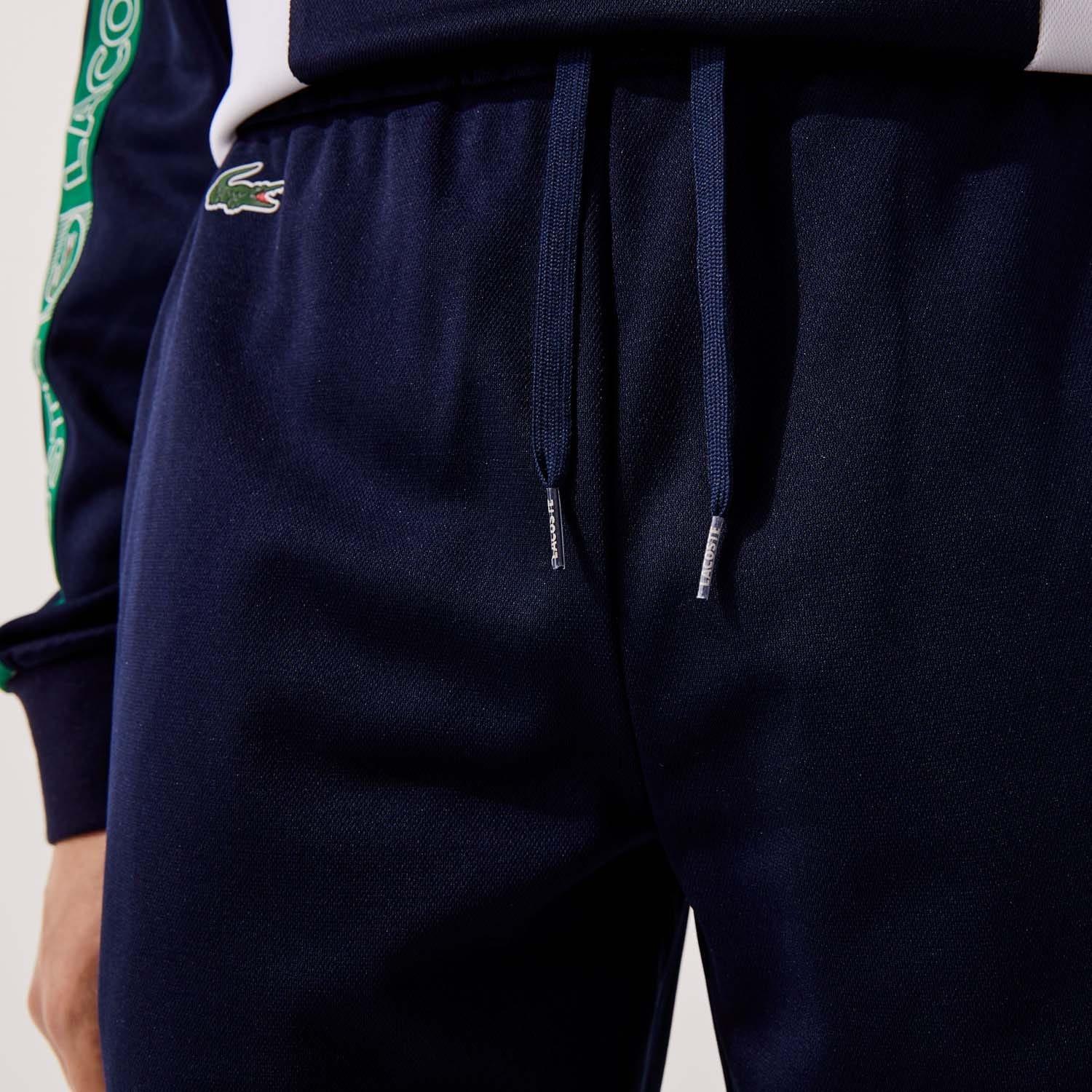 Blue - Lacoste - Sport Branded Bands Tracksuit Bottoms - 5