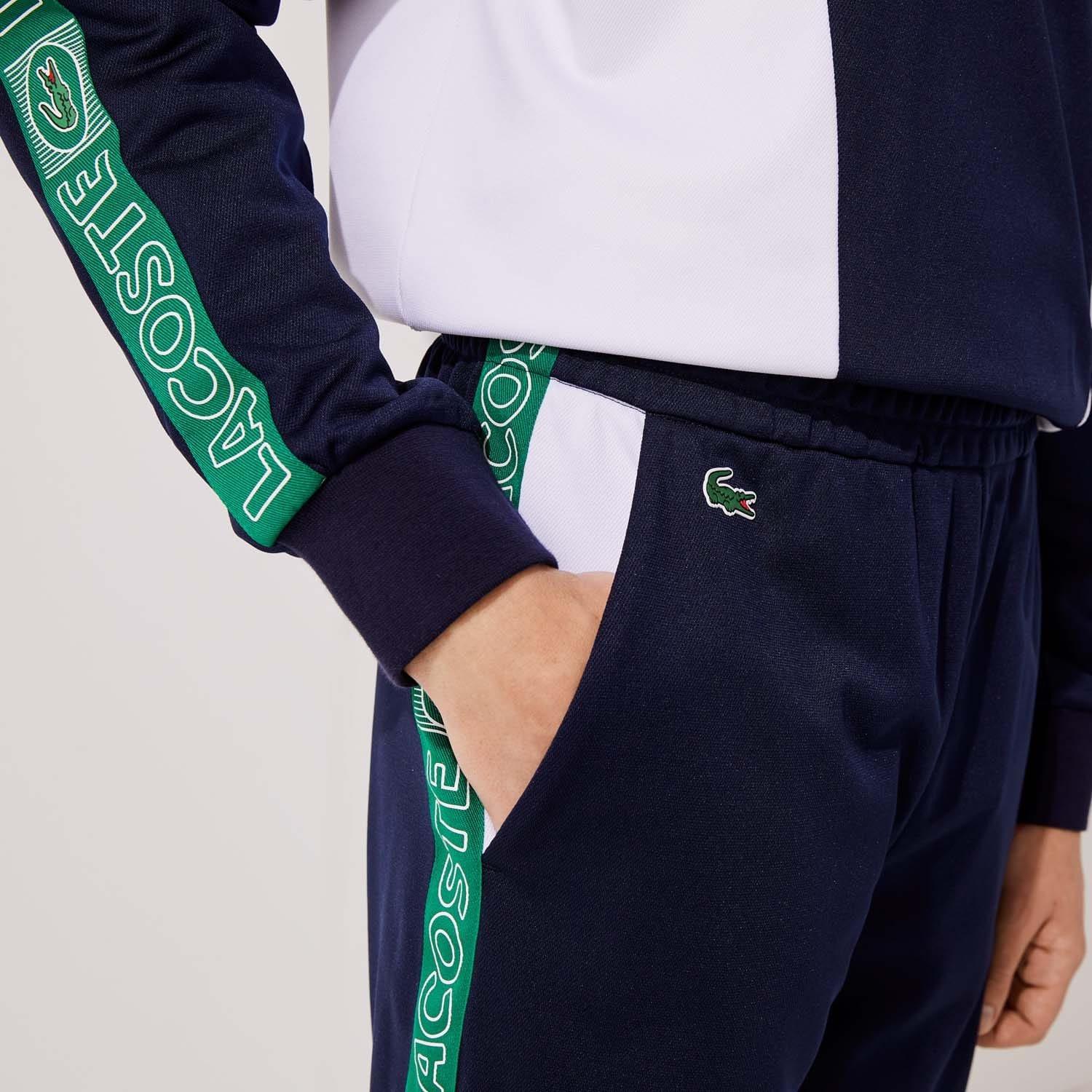 Blue - Lacoste - Sport Branded Bands Tracksuit Bottoms - 6