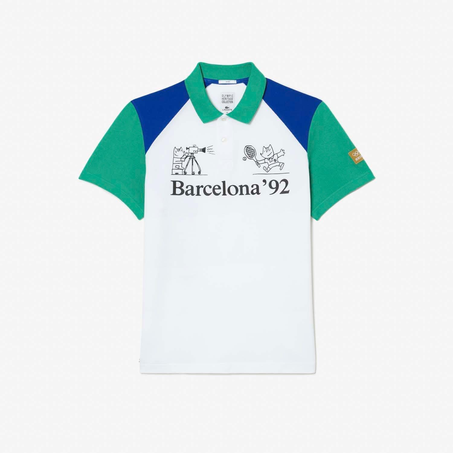 Multi Colour - Lacoste - Barcelona Olympics Heritage Polo Shirt - 3