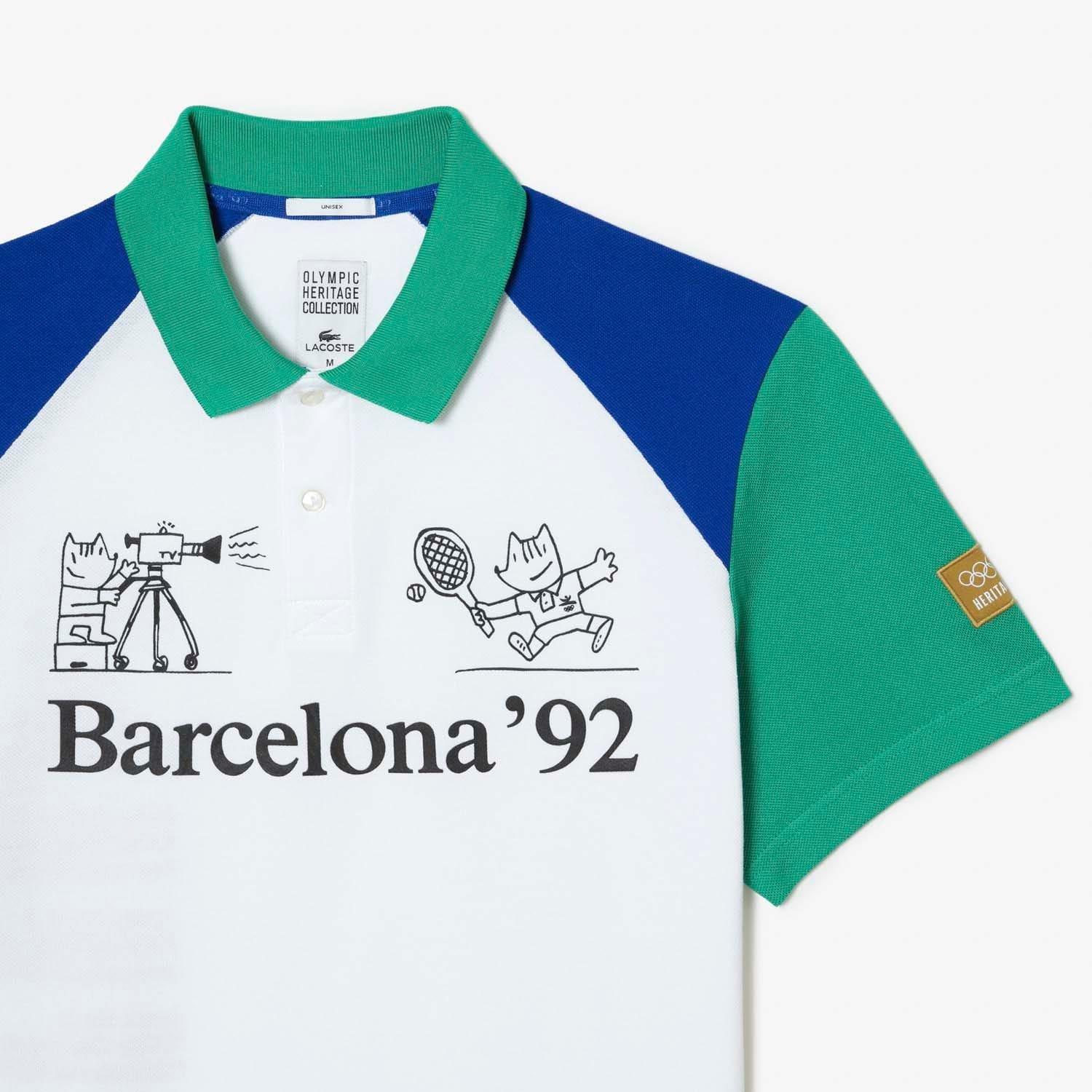 Multi Colour - Lacoste - Barcelona Olympics Heritage Polo Shirt - 5