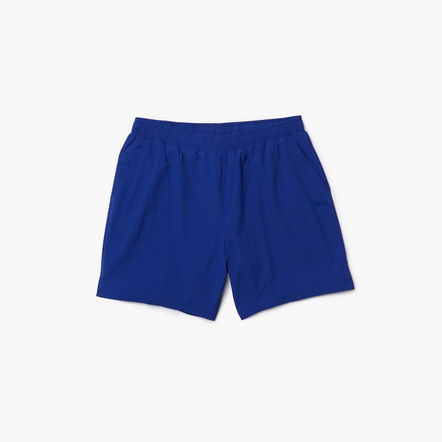Blue - Lacoste - Light Swimming Trunks - 3