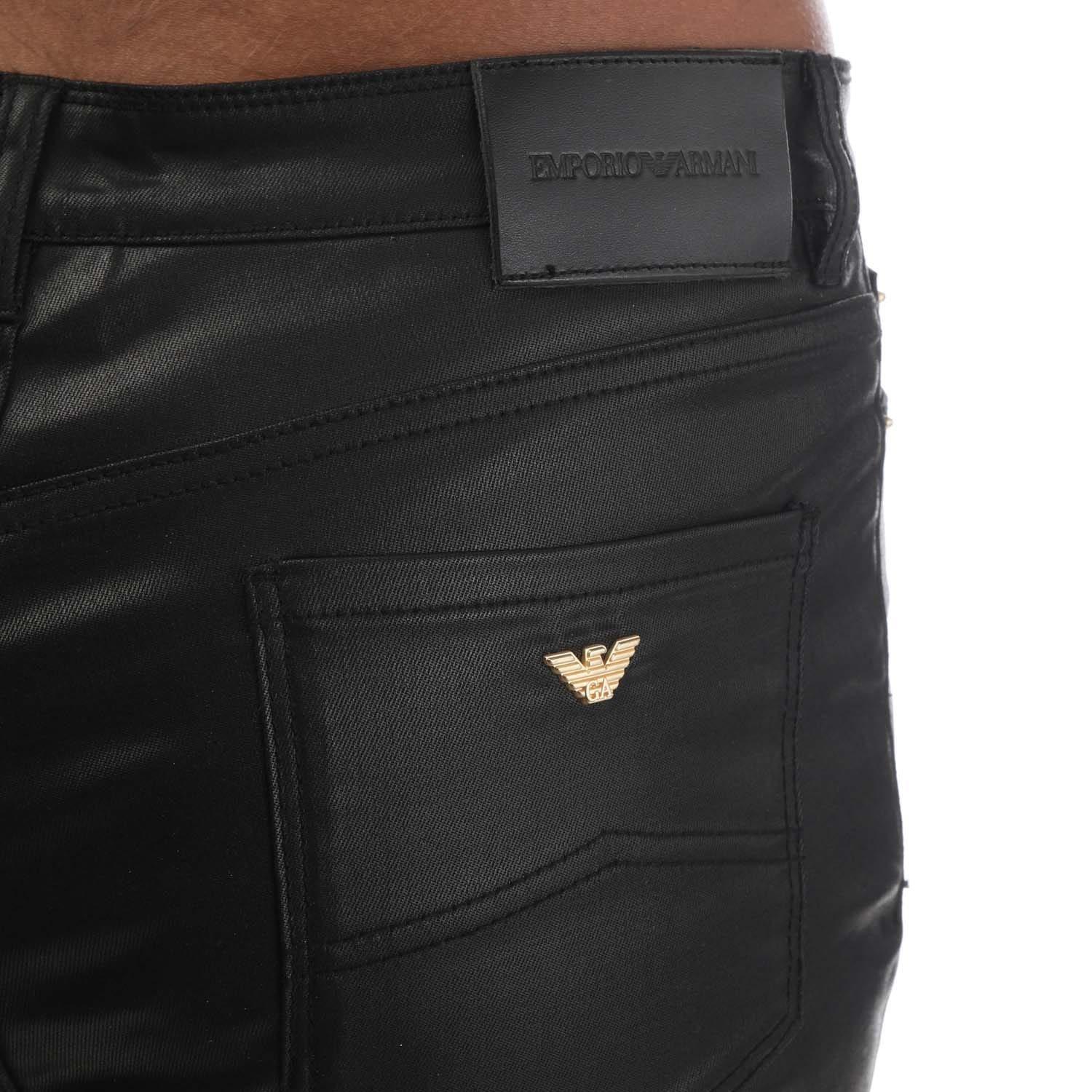 Black - Emporio Armani - J20 Skinny-Fit Jeans - 3