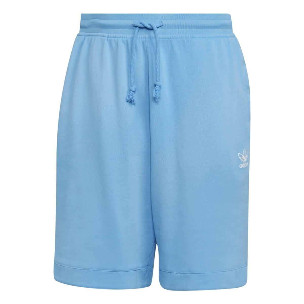 Blue-White - adidas Originals - Essentials+ Made with Nature Shorts - 1