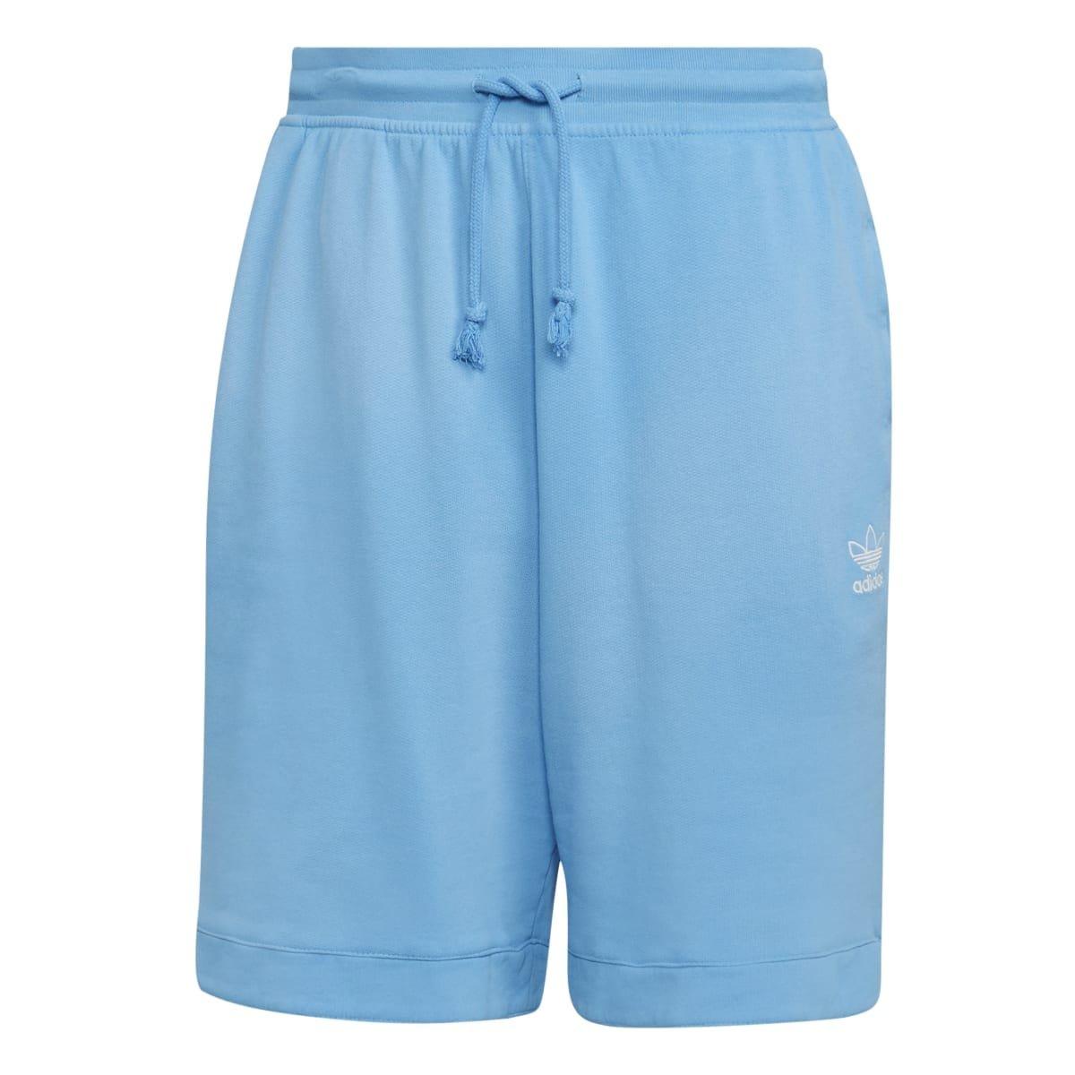 Blue-White - adidas Originals - Essentials+ Made with Nature Shorts - 2