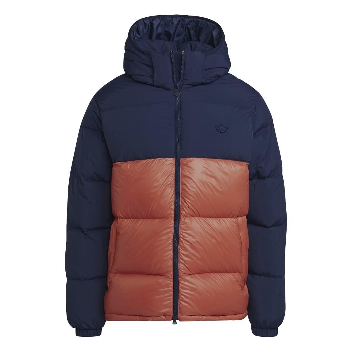 Indigo - adidas Originals - Down Regen Hooded Puffer Jacket - 1