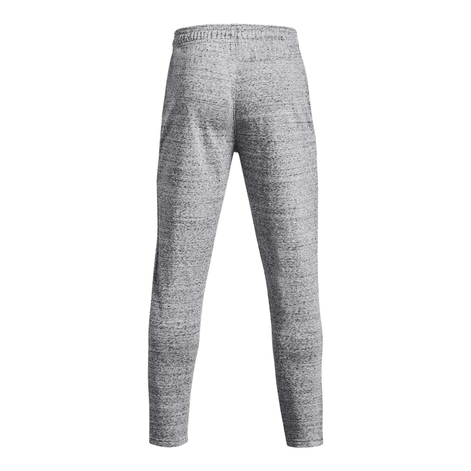 Grey - Under Armour - Rival Terry Sweatpants - 4