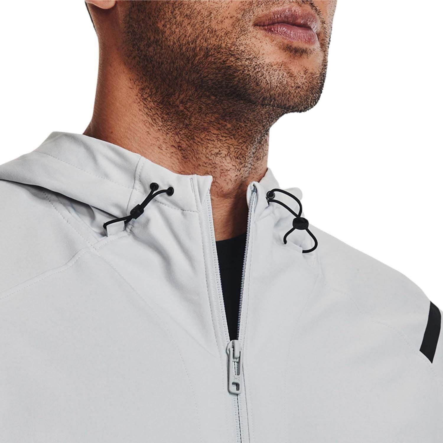 Grey - Under Armour - Unstoppable Jacket - 5