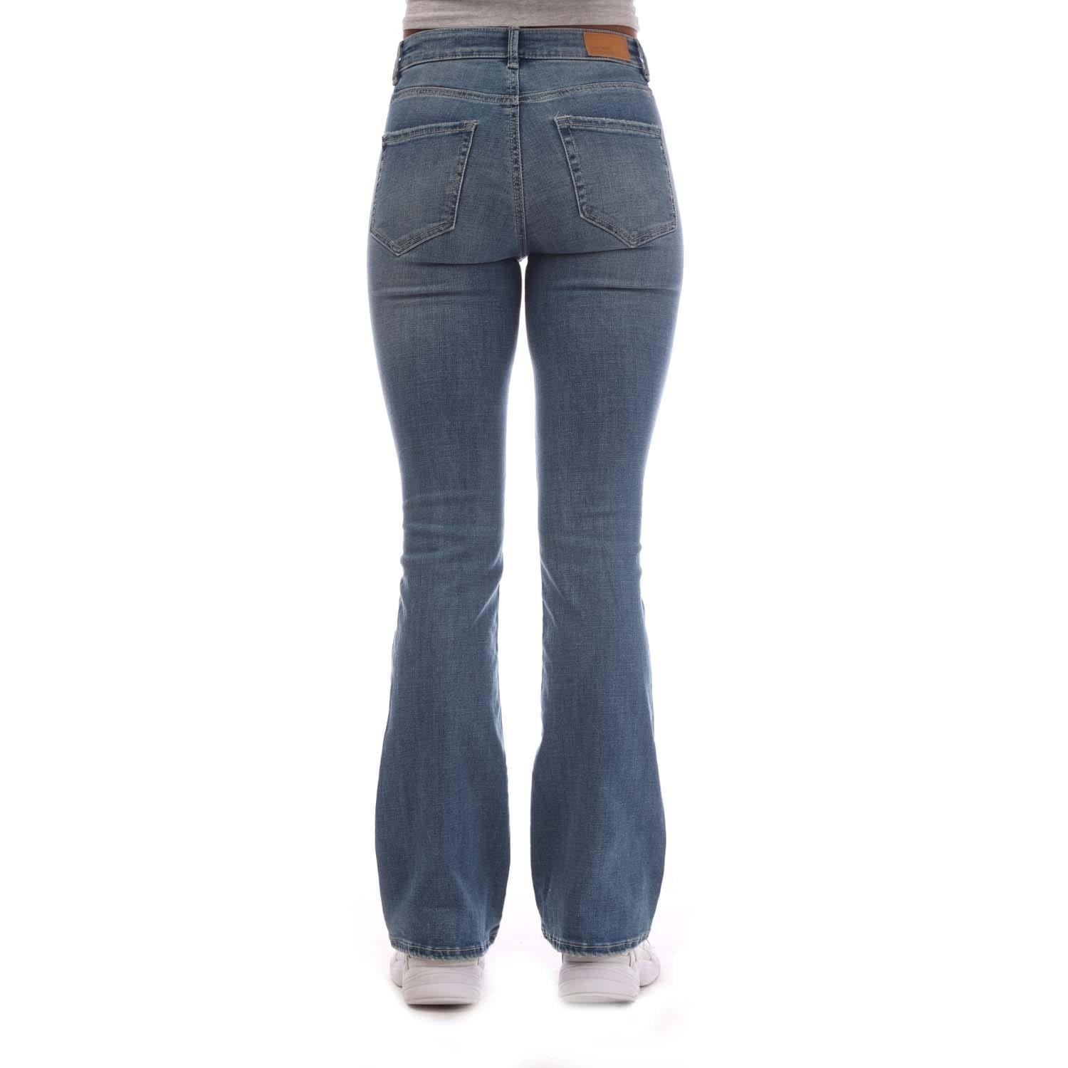 Denim - Vero Moda - Flash Mid Rise Flared Jeans - 2