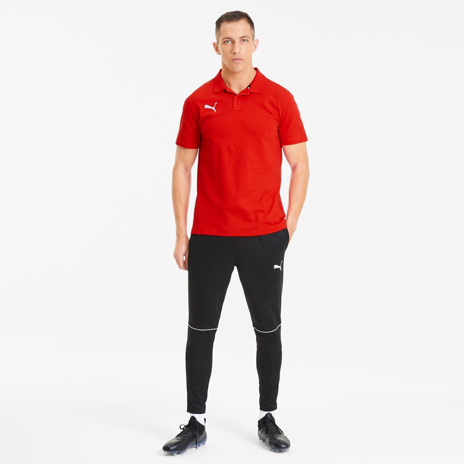 Red - Puma - TeamGOAL 23 Casuals Polo Shirt - 5