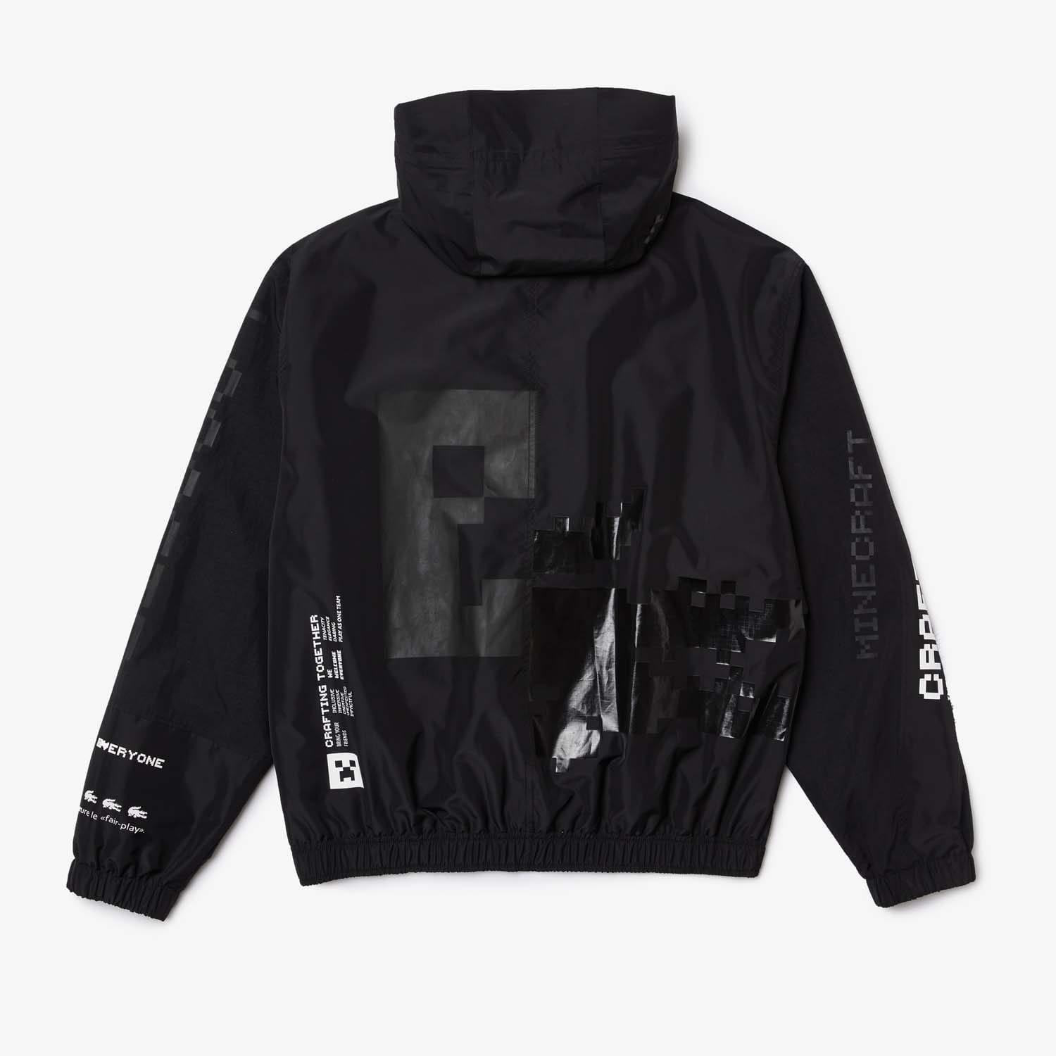 Black - Lacoste - Minecraft Zippered Jacket - 2