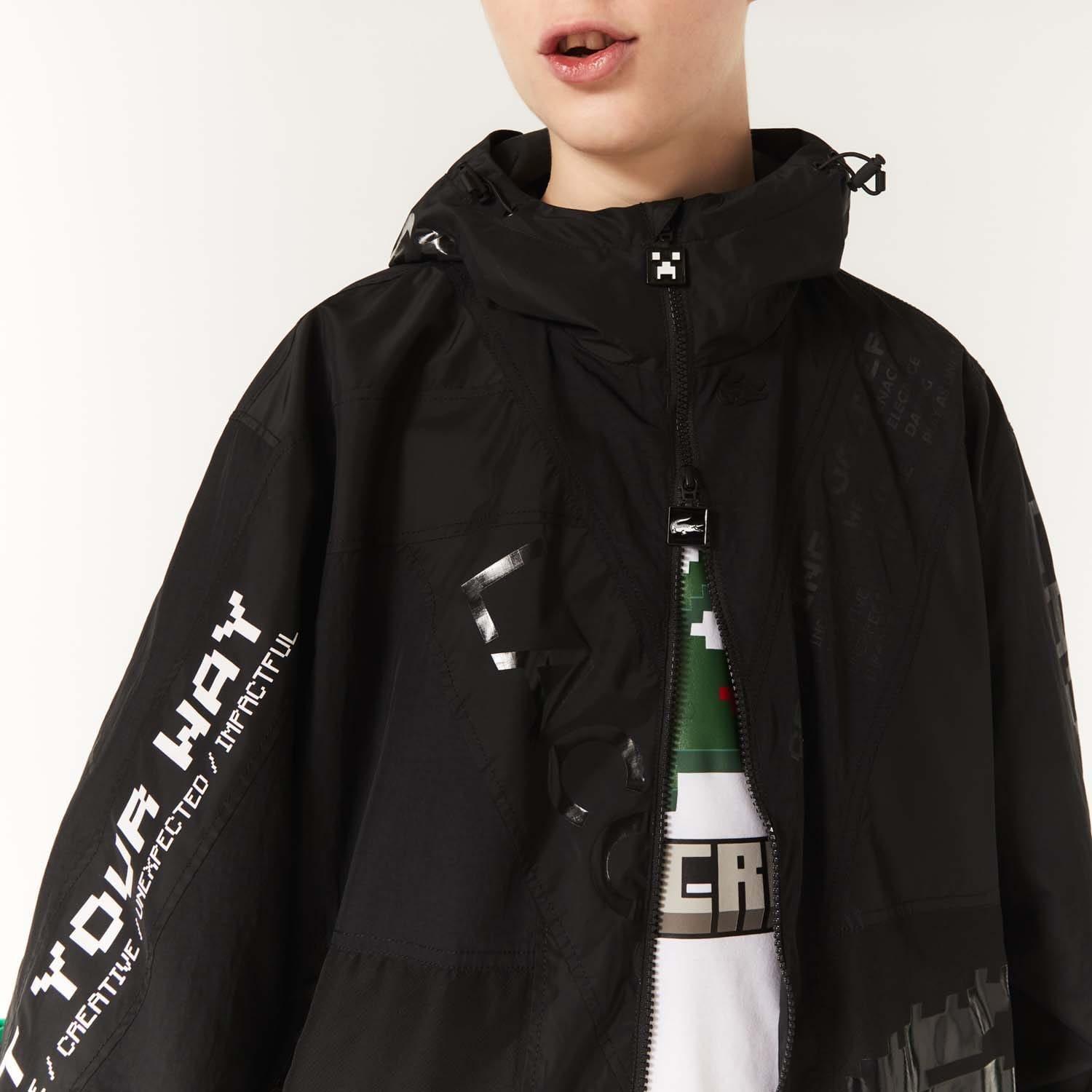 LACOSTE MINECRAFT ショート丈パーカー Lacoste | Tops | Lacoste X Minecraft Cropped Hoodie | Poshmark