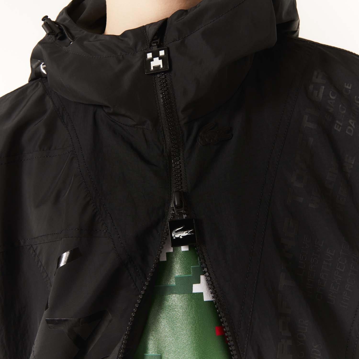 Black - Lacoste - Minecraft Zippered Jacket - 6