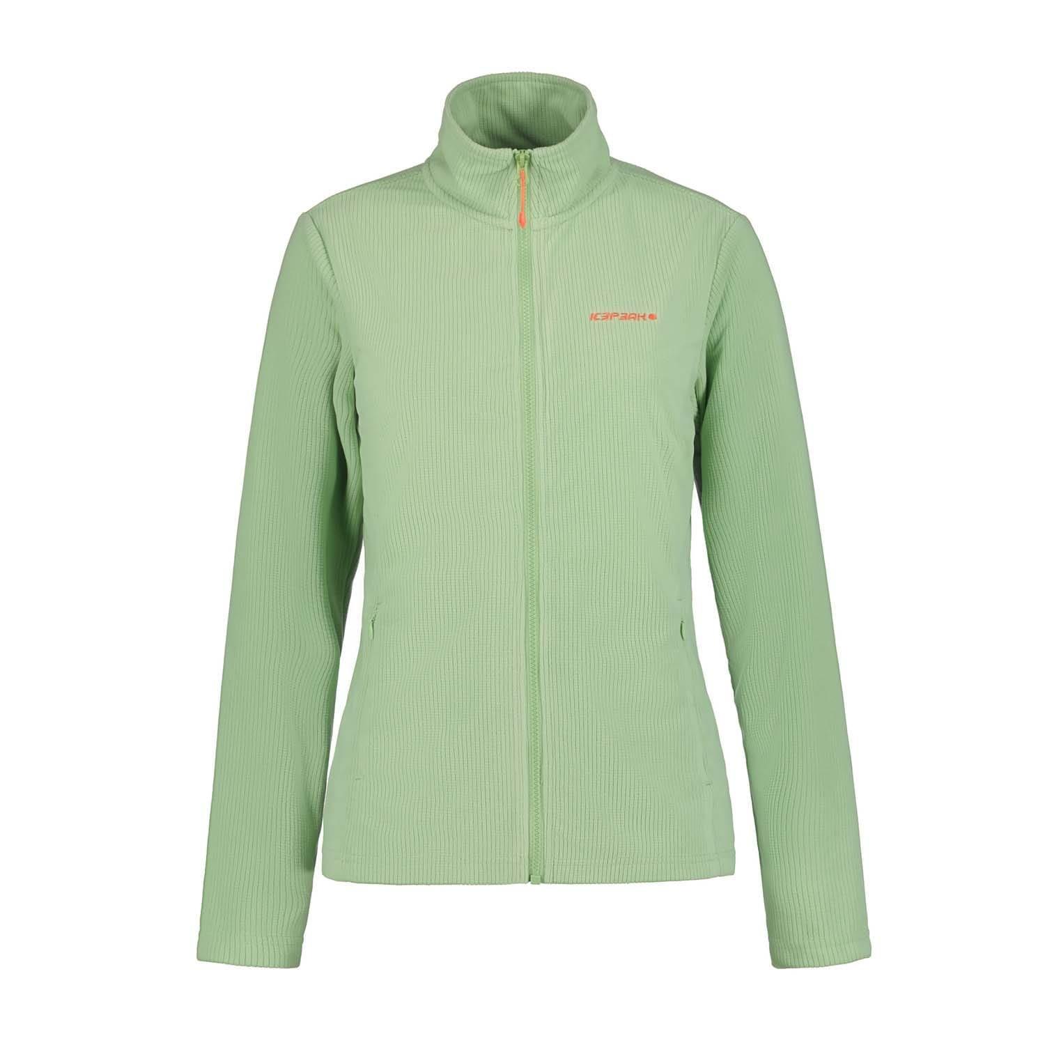 Green - Icepeak - Berwick Full-Zip Fleece - 1