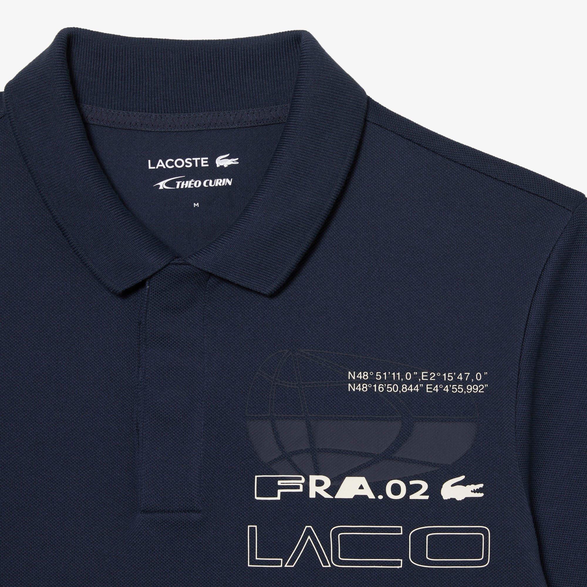 Blue - Lacoste - Sport x Th¿o Curin Piqu¿ Polo Shirt - 4