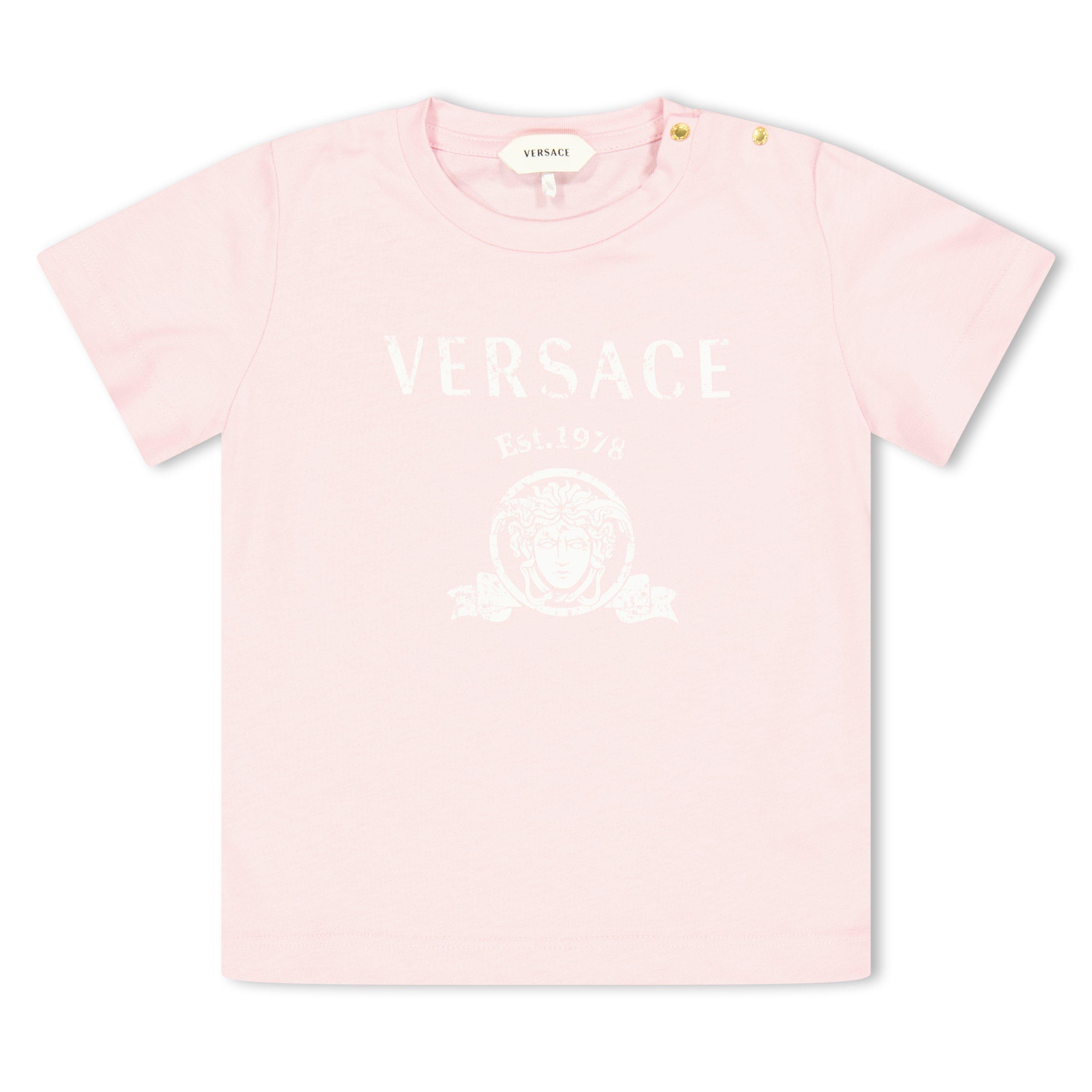 Pink/Wht 2PS80 - Versace - Versace LG Tee In63 - 1