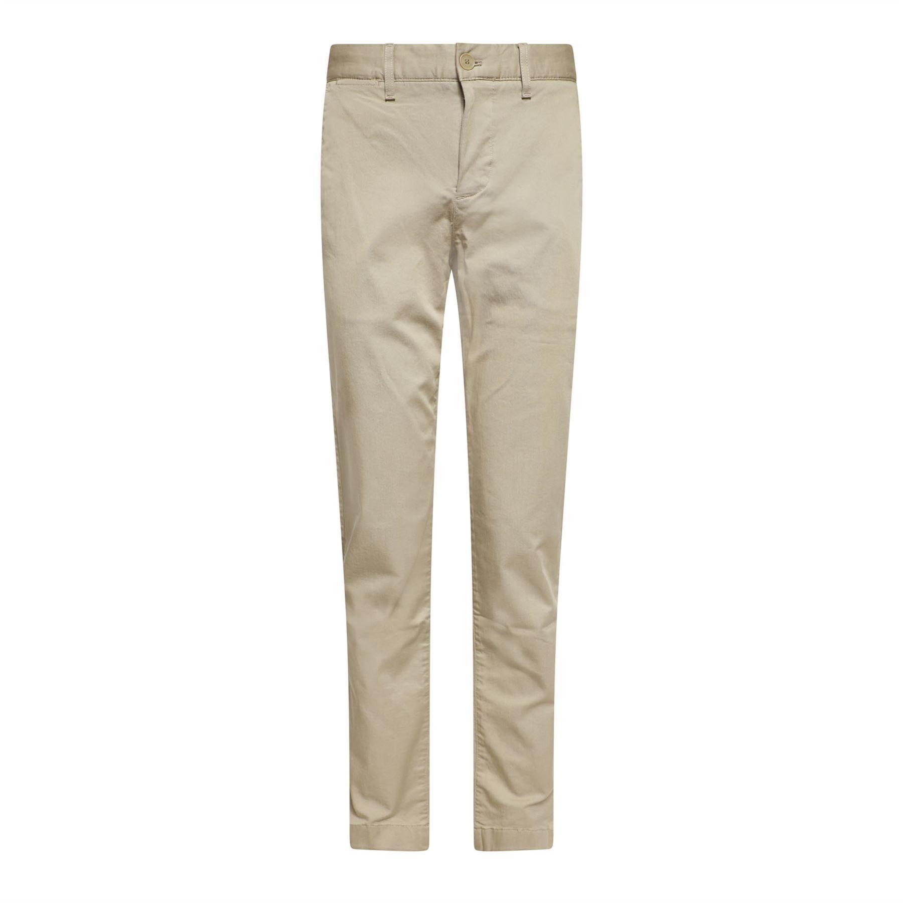 Beige - Lacoste - Slim Fit Chinos - 1