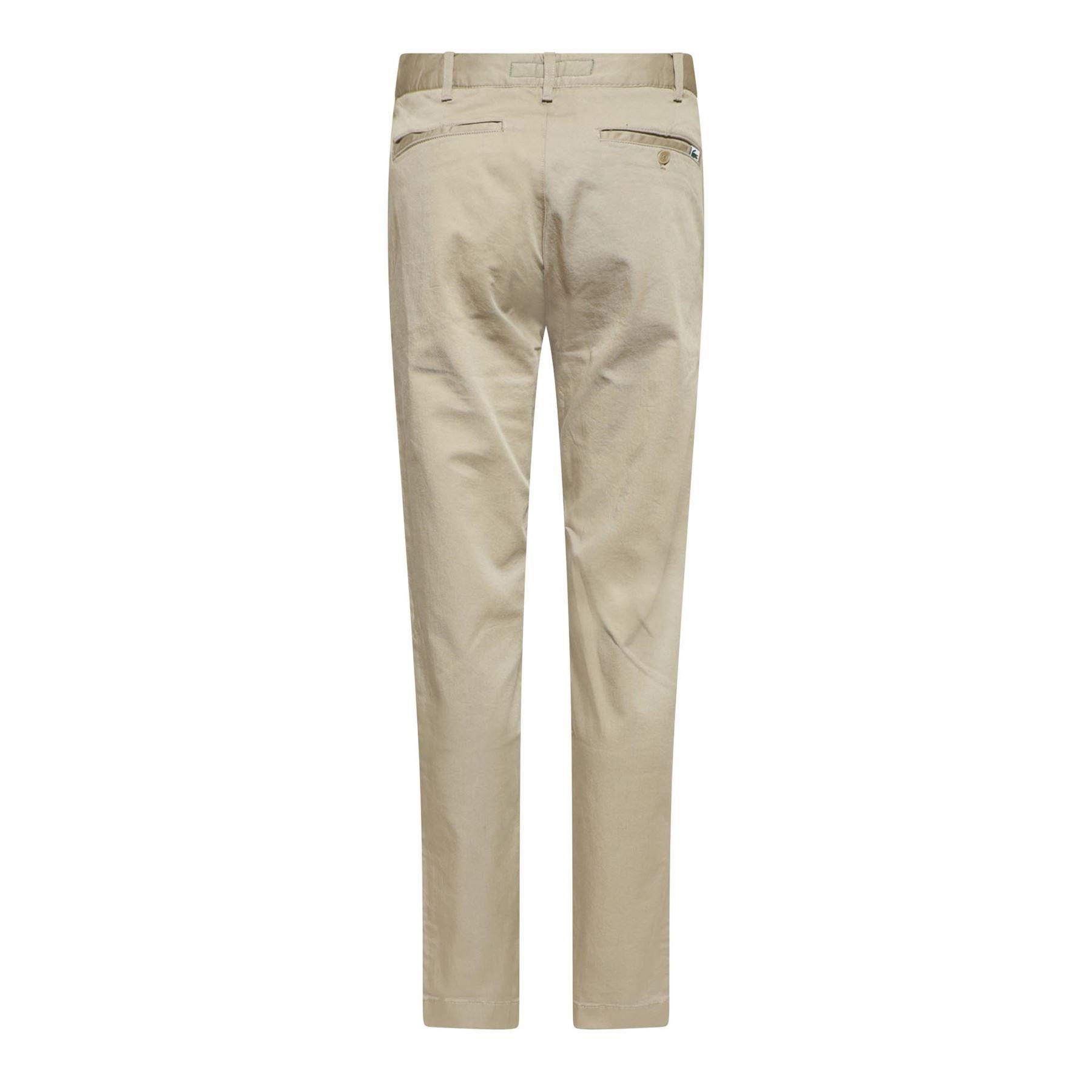Beige - Lacoste - Slim Fit Chinos - 2