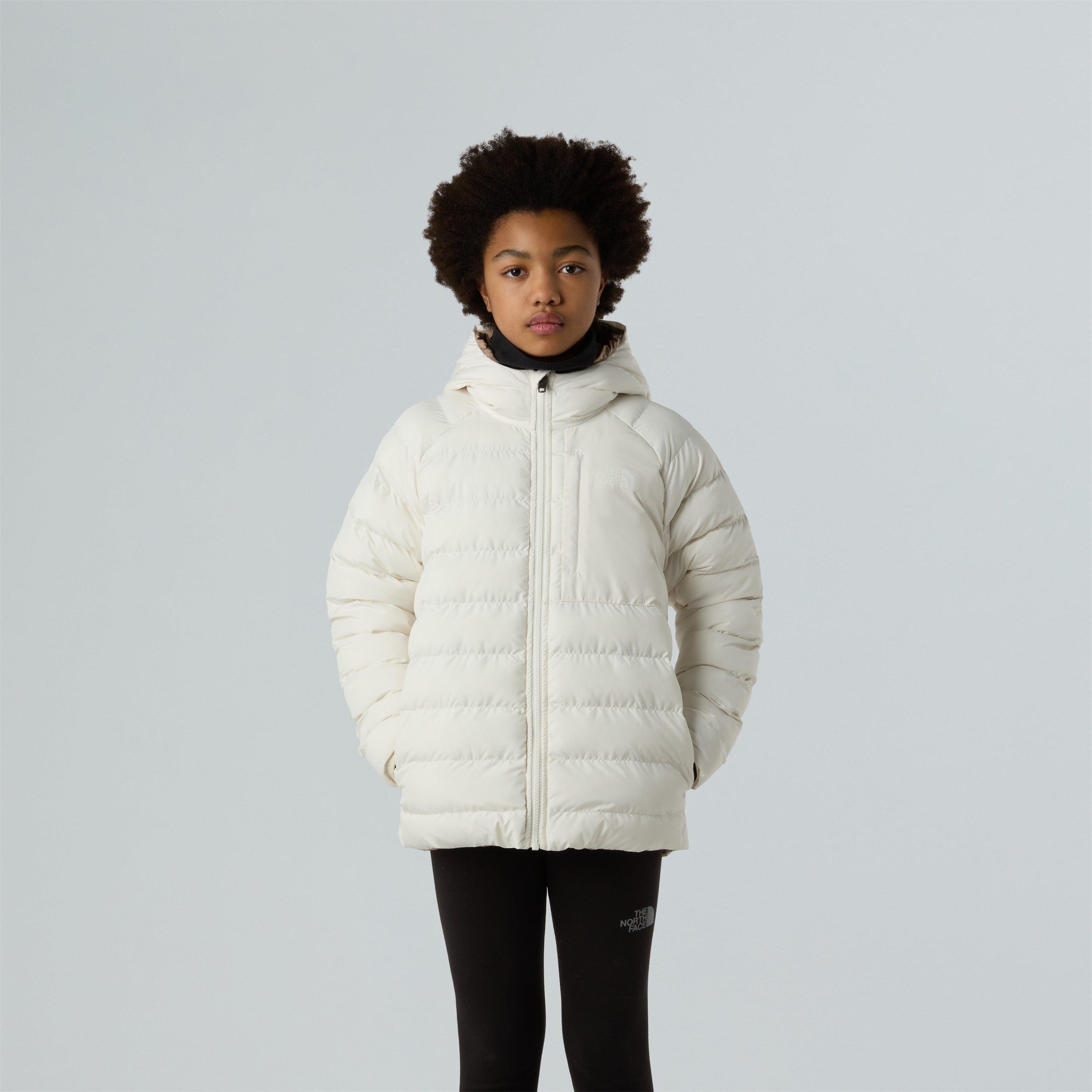 White Dune QLI - The North Face - Reversible Perrito Hooded Jacket Puffer Junior Girls - 4