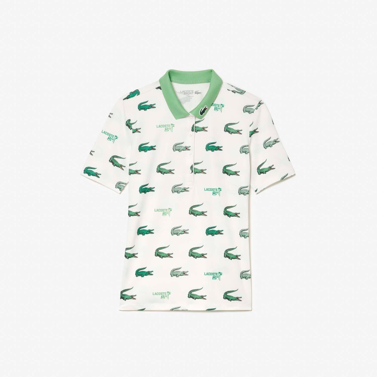 Multi Colour - Lacoste - Golf Crocodile Print Polo Shirt - 3