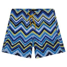 Moda Bandidos Brush Zag Swim Shorts Juniors