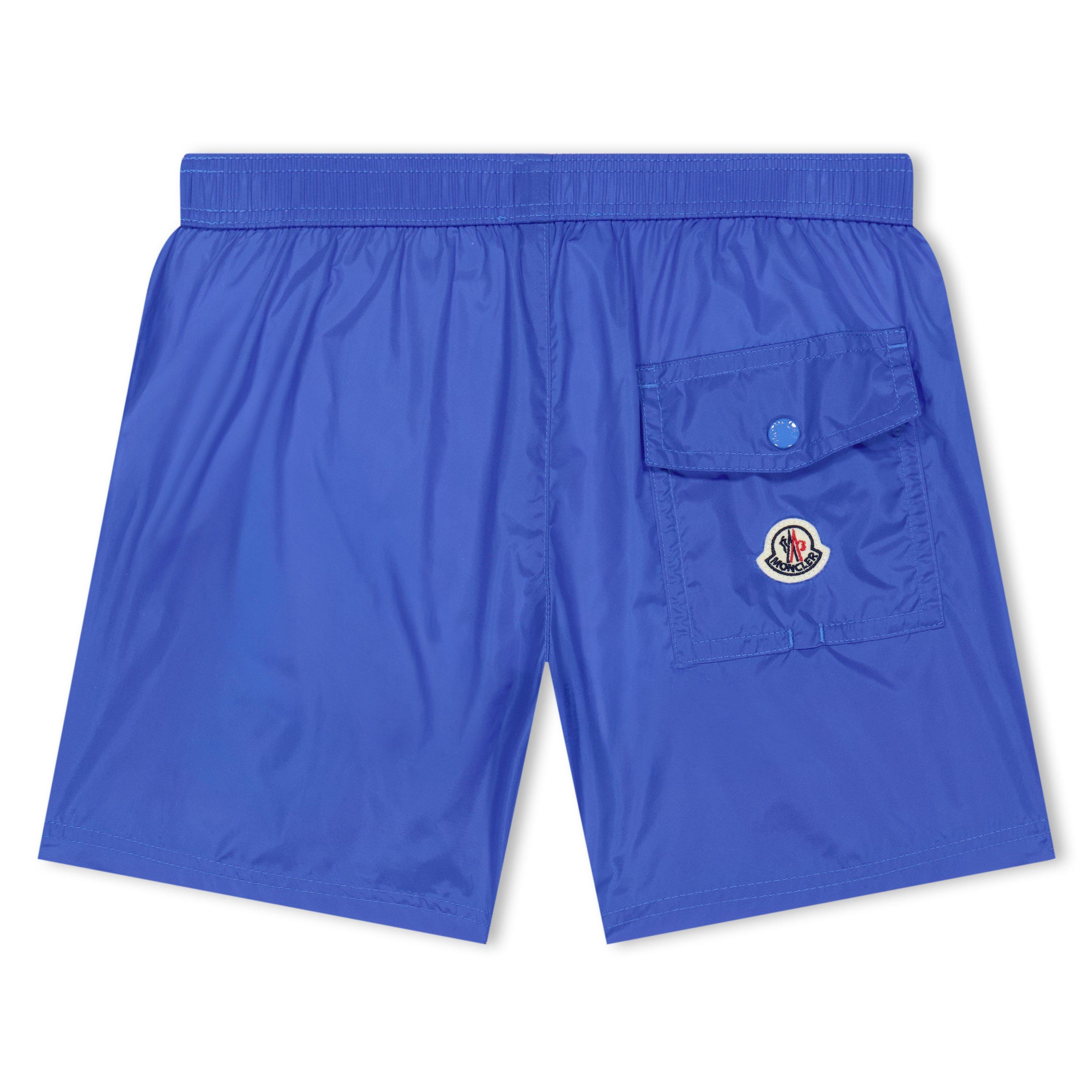 Light Blue 719 - Moncler - Logo Swim Shorts - 2